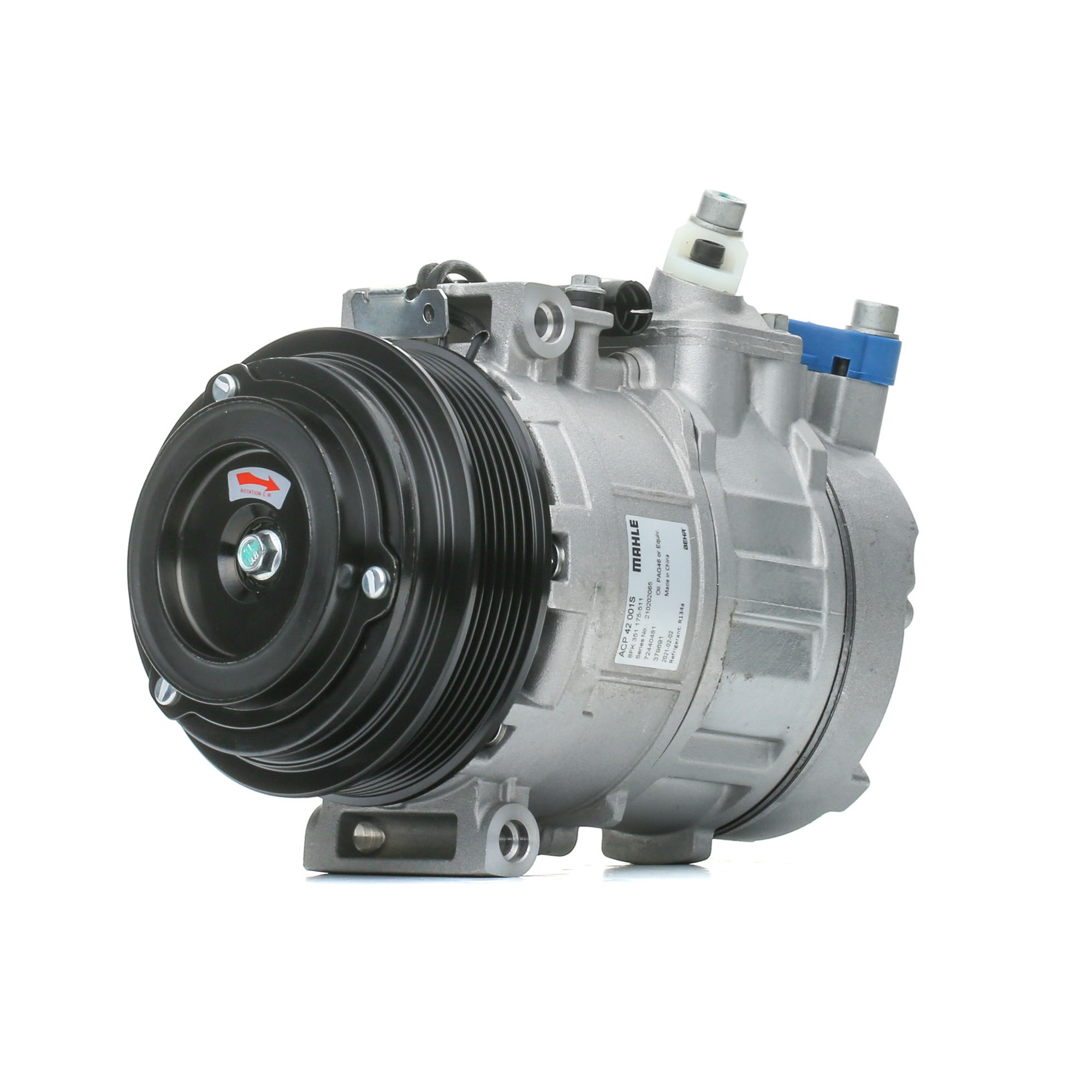 Køb MAHLE ORIGINAL Klimakompressor Produktnummer.: ACP 42 001S til den lave pris af 2222,47 kr.