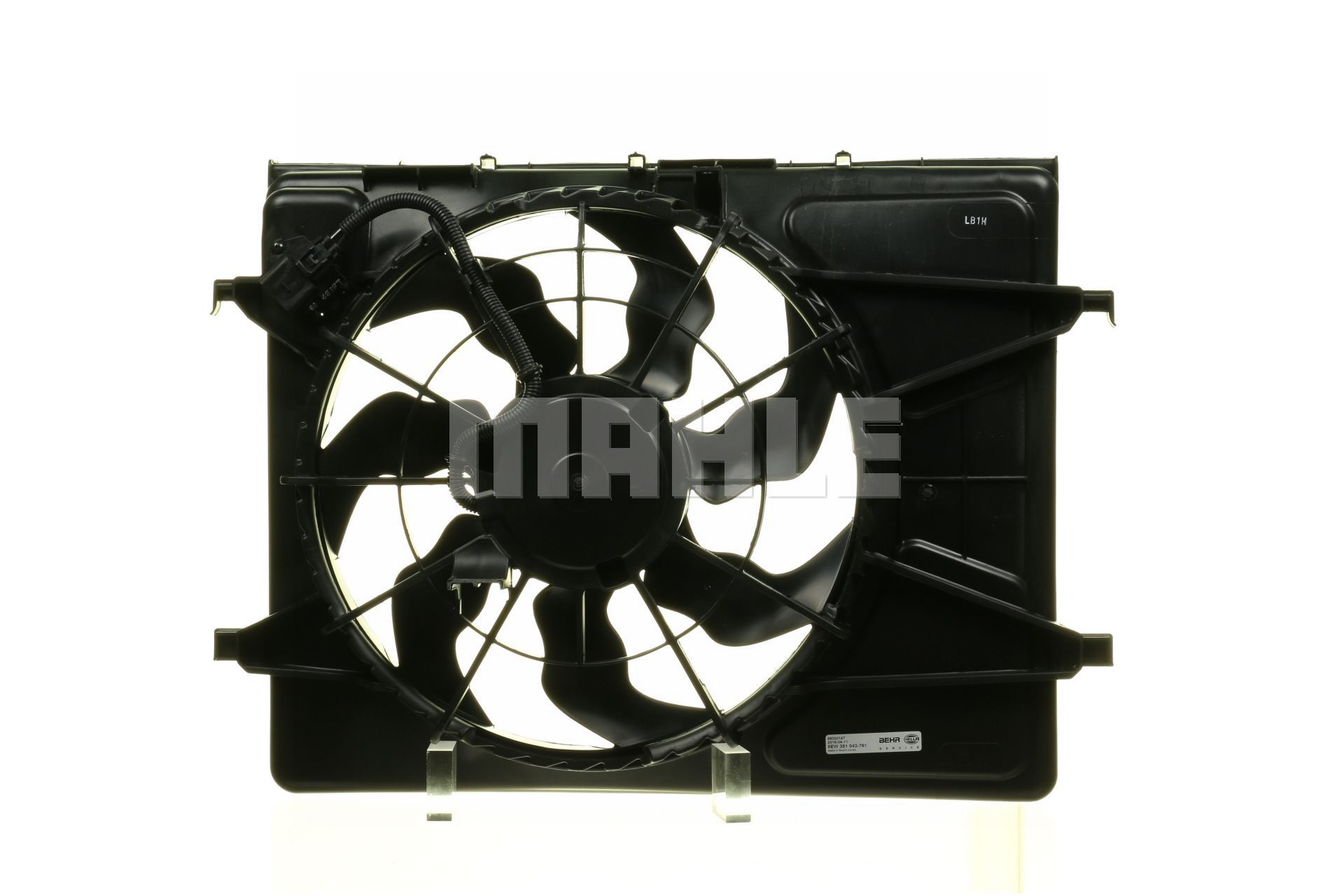 OEM Ventilator radiator KIA Ceed ED 2008 253801H050, 1551577, 253801H680 MAHLE ORIGINAL
