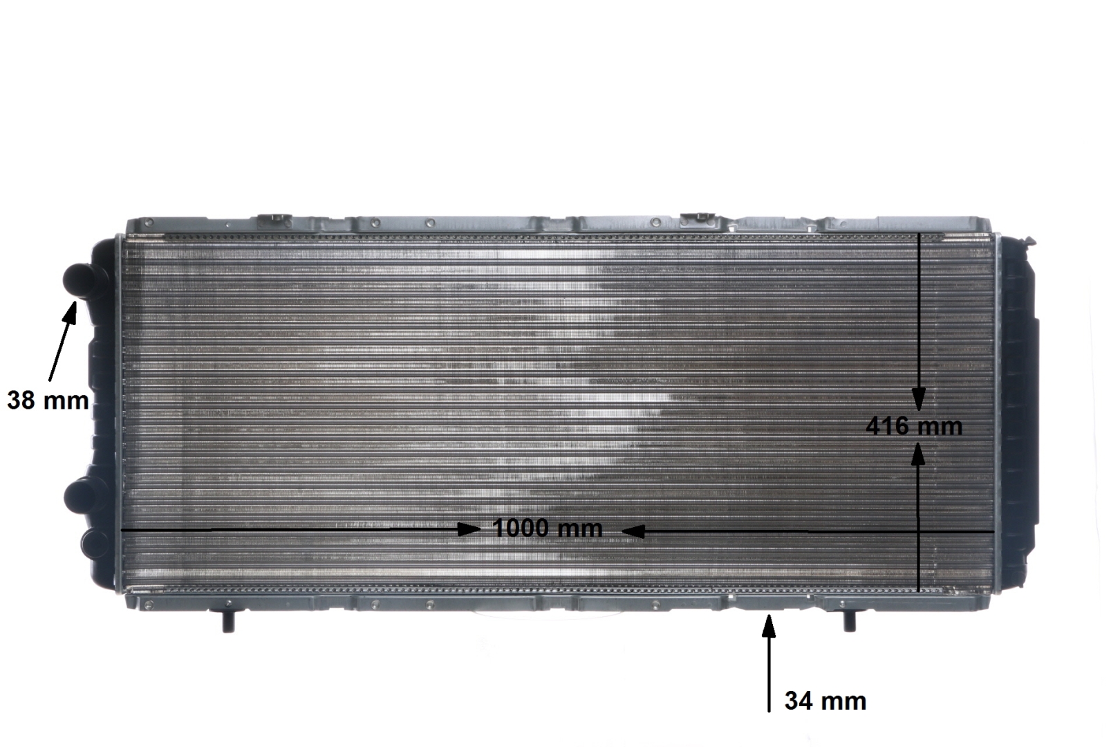 Kupuj MAHLE ORIGINAL Chłodnica, układ chłodzenia silnika Produkt No.: CR 1430 000S w niskiej cenie, tylko 631,06 zł
