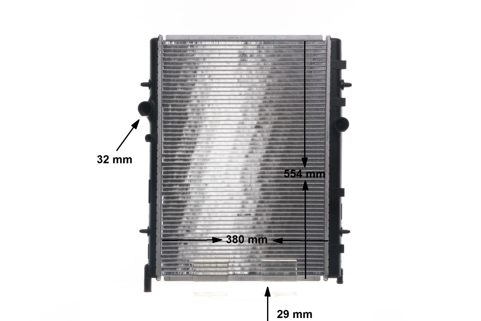 Ostke odavaid originaale Radiaator, mootorijahutus CR 1434 000S mis on võrreldavad 133310 OEM numbritega internetis
