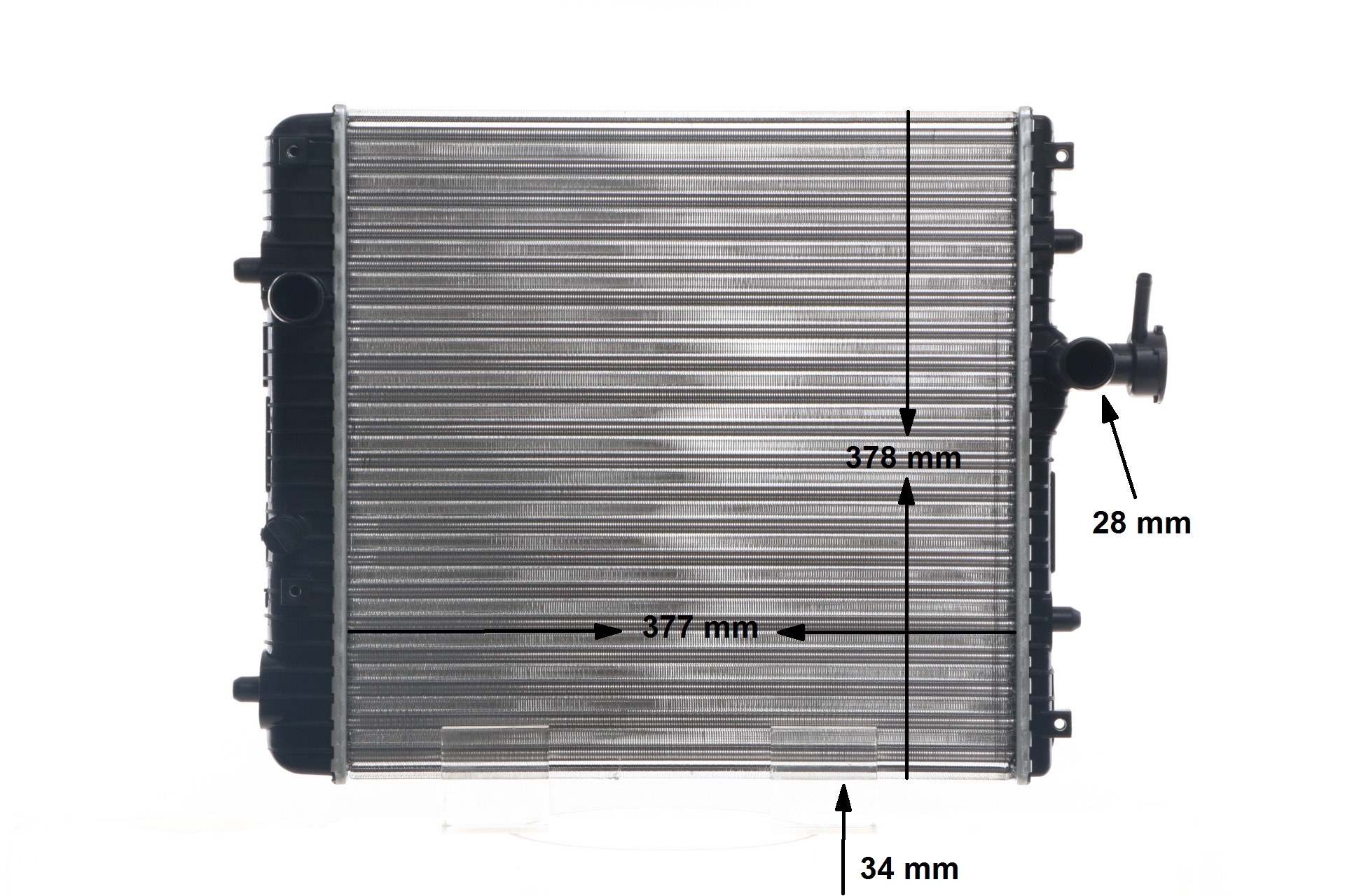 OEM Radiator apa / piese Subaru Justy 2 2001 09208632, 1300220, 1770083E00 MAHLE ORIGINAL