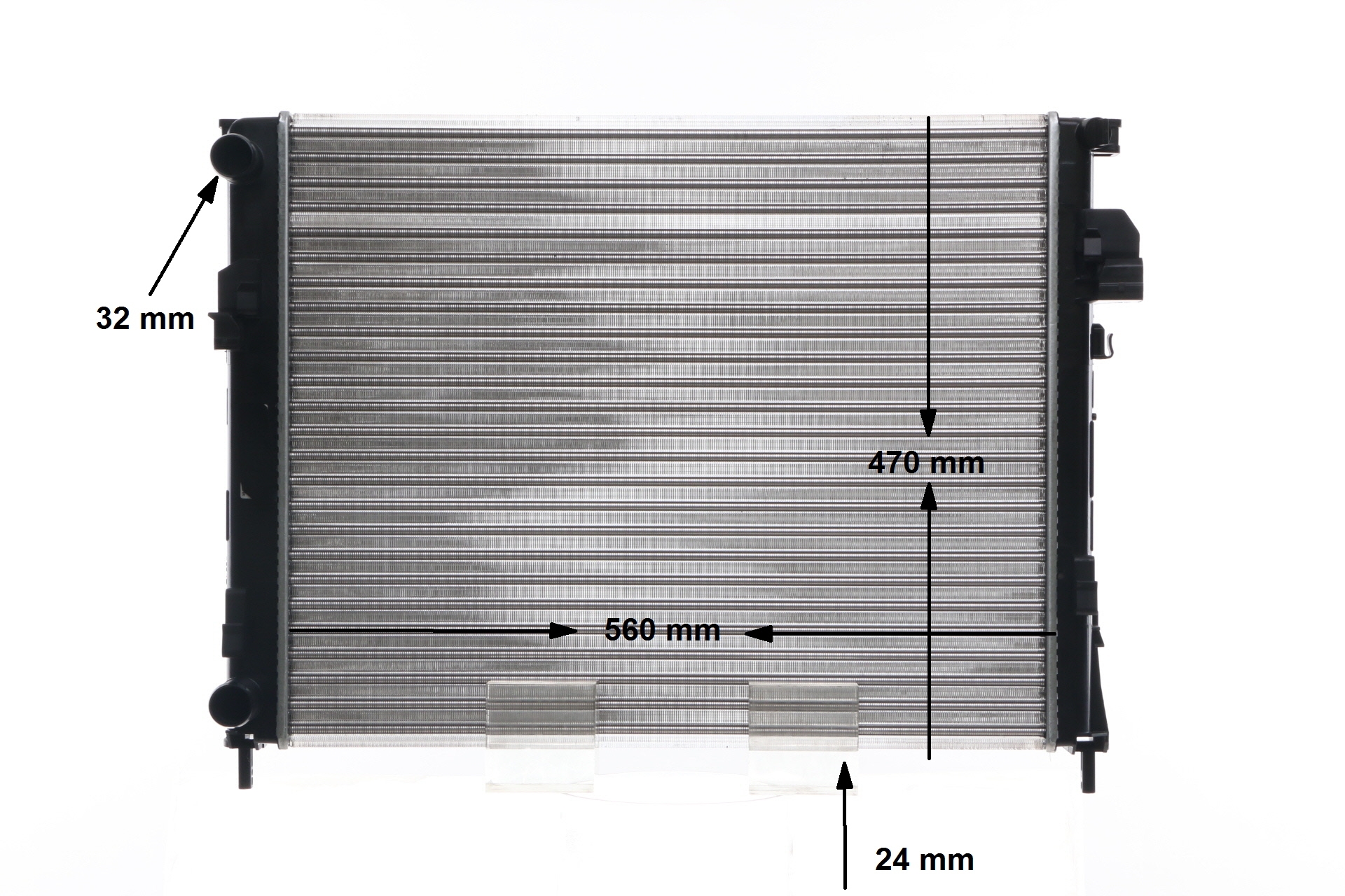 Įsigykite nebrangią originalią Radiatorius, variklio aušinimas CR 1504 000S. sulyginama su 4414691 OEM numeriais internetu