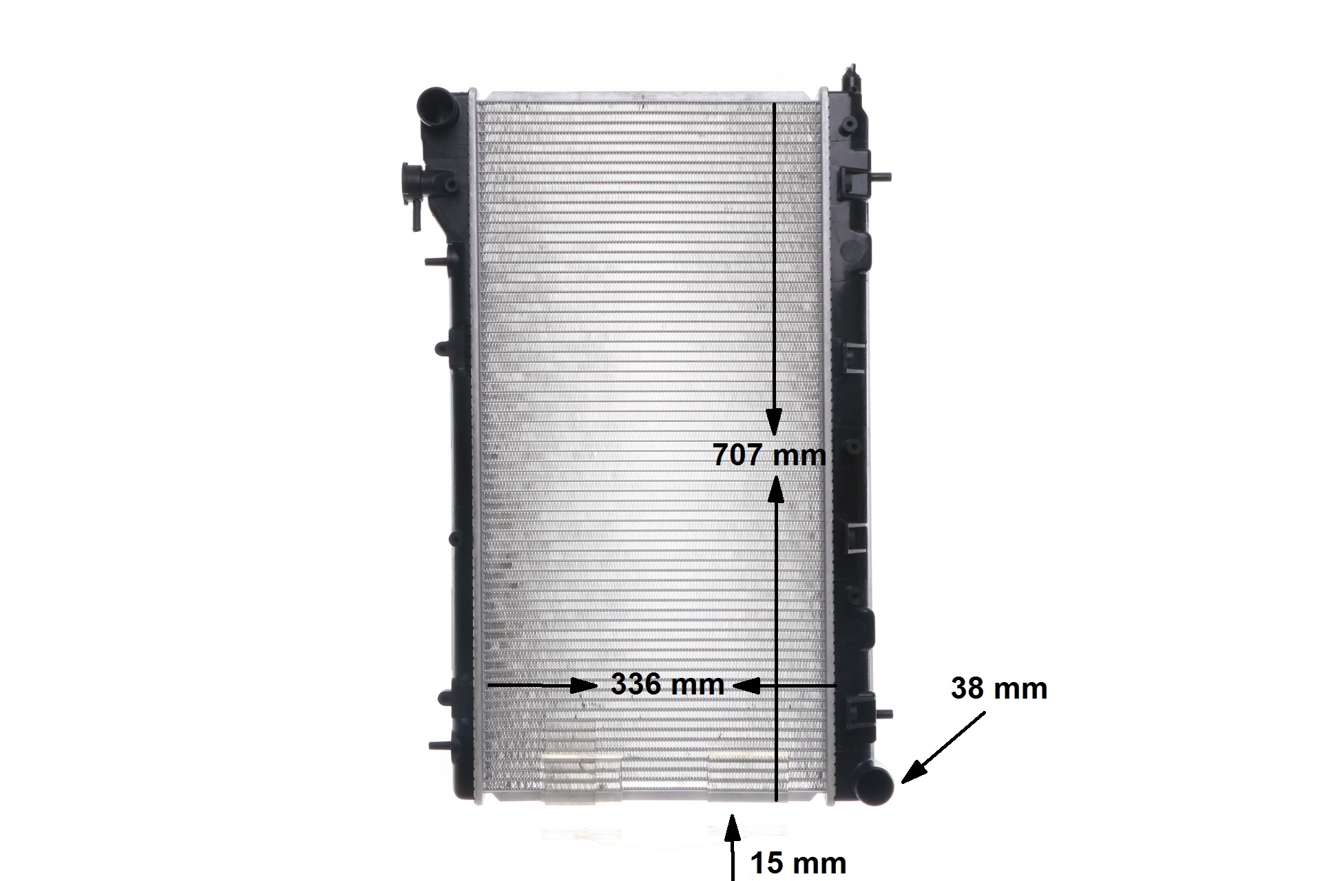 Įsigykite nebrangią originalią Radiatorius, variklio aušinimas CR 1566 000S. sulyginama su 45199FC350 OEM numeriais internetu