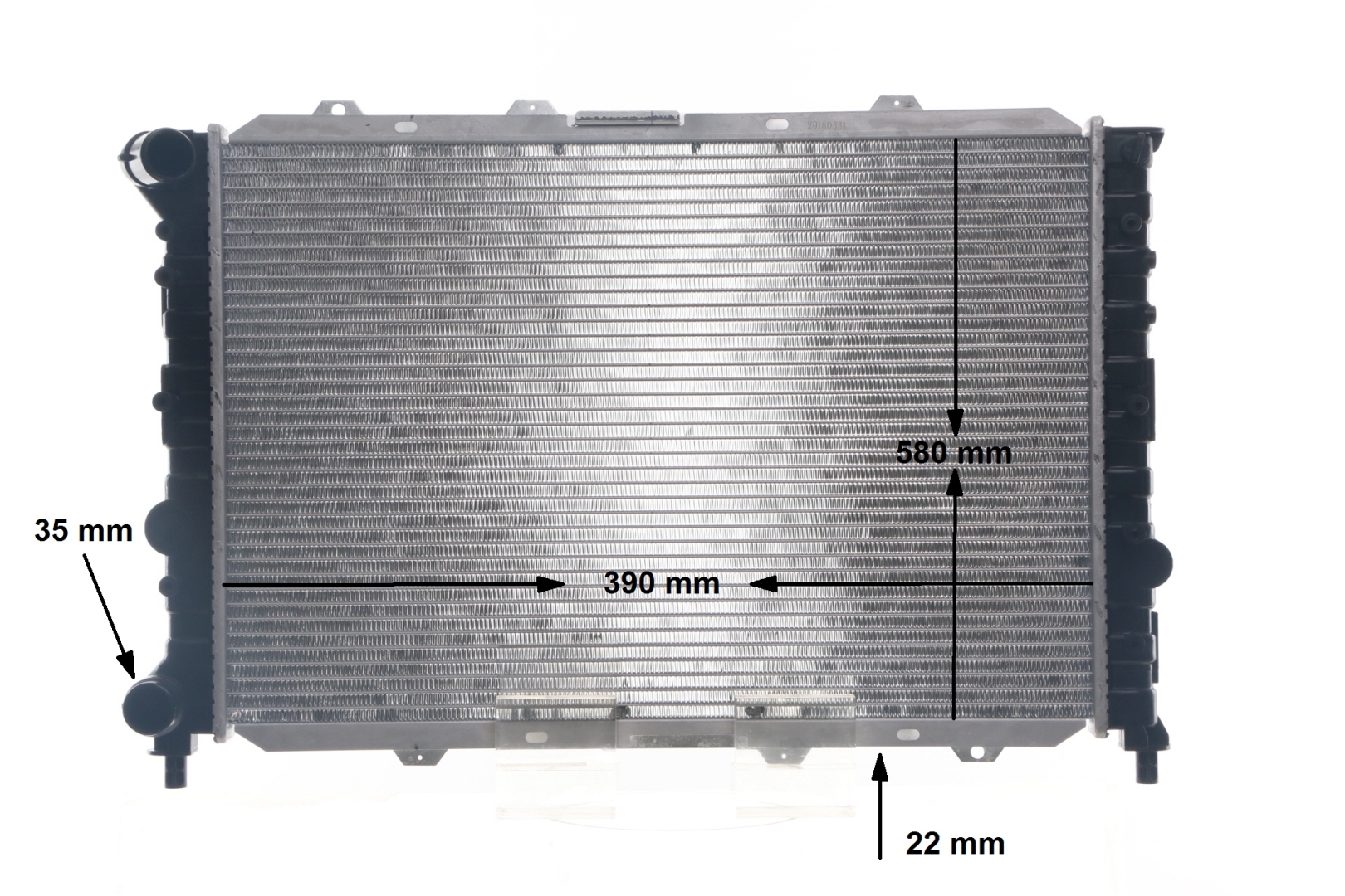 MAHLE ORIGINAL CR1567000S radiateur ALFA ROMEO GT 937 3.2 GTA (937CXP1B) 240 CH Essence