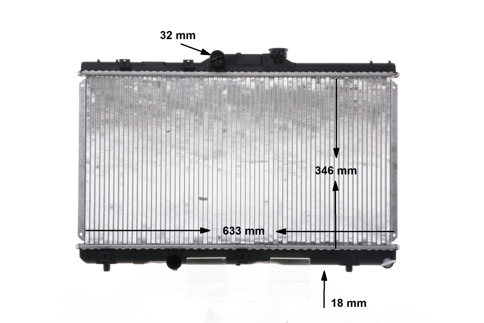 Įsigykite nebrangią originalią Radiatorius, variklio aušinimas CR 162 000S. sulyginama su 1640015480 OEM numeriais internetu