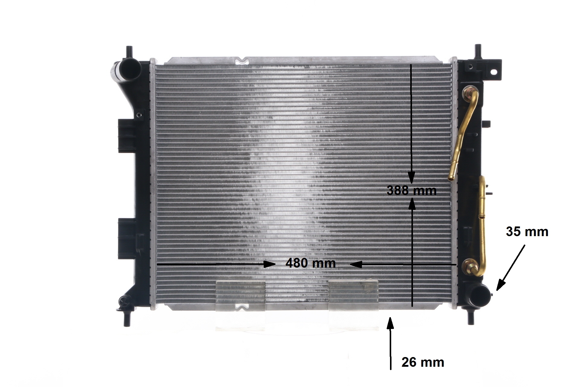 Kupuj MAHLE ORIGINAL Chłodnica, układ chłodzenia silnika Produkt No.: CR 1694 000S w niskiej cenie, tylko 773,66 zł