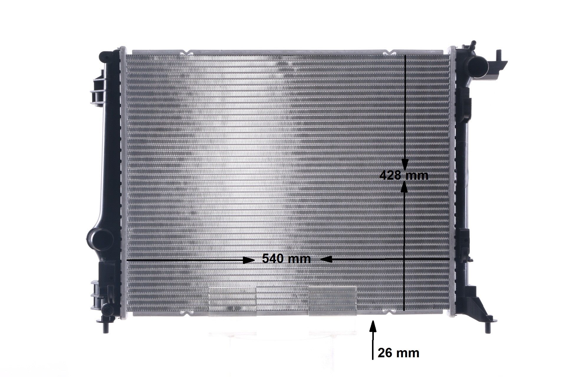 Įsigykite nebrangią originalią Radiatorius, variklio aušinimas CR 1698 000S. sulyginama su 214108607R OEM numeriais internetu