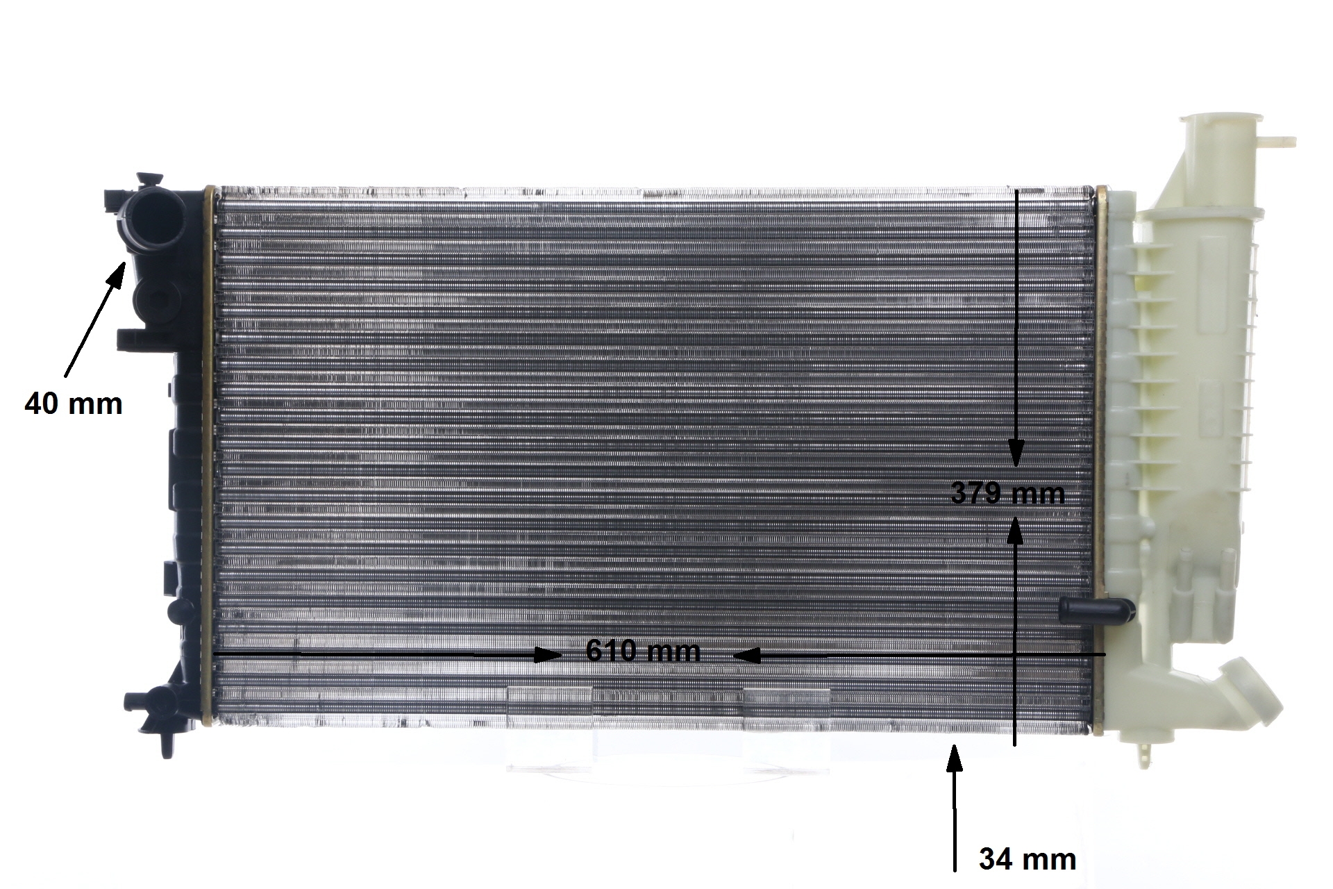 Įsigykite MAHLE ORIGINAL Radiatorius, variklio aušinimas Prekės Nr.: CR 170 000S už žemiausią 118,28 € kainą