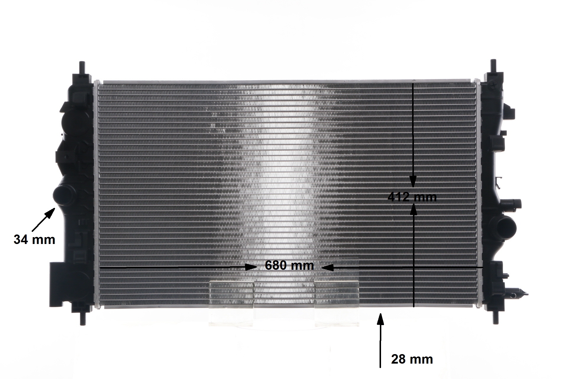 Köp billiga original Kylare CR 1782 000S jämförbara med 1300326 OEM nummer på nätet