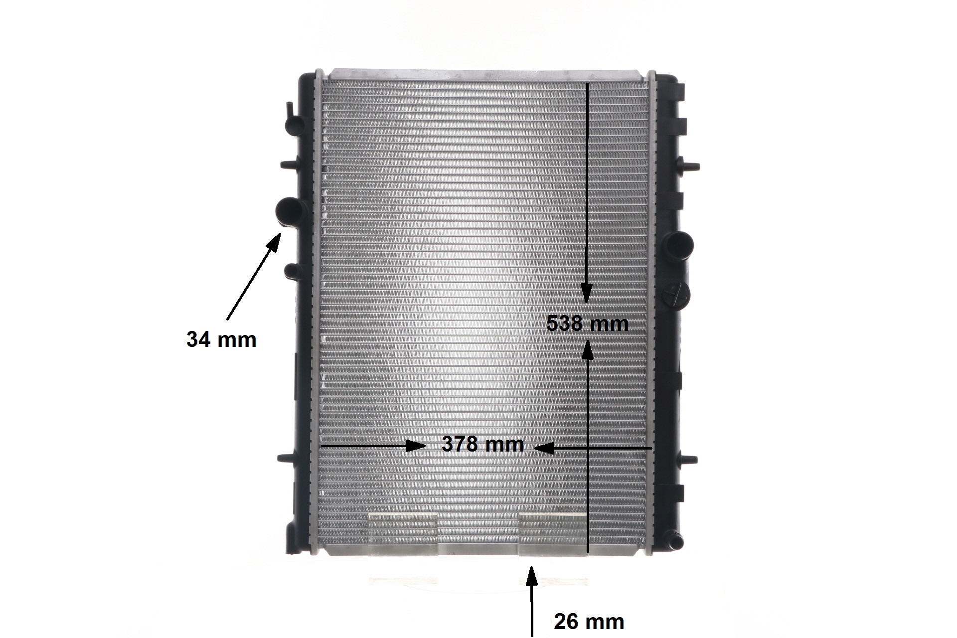 Įsigykite MAHLE ORIGINAL Radiatorius, variklio aušinimas Prekės Nr.: CR 1863 000S už žemiausią 38,94 € kainą