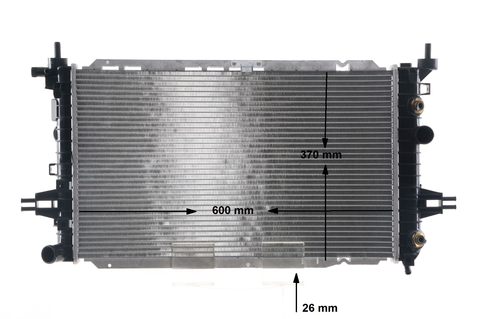 Įsigykite nebrangią originalią Radiatorius, variklio aušinimas CR 2105 000S. sulyginama su 13156845 OEM numeriais internetu
