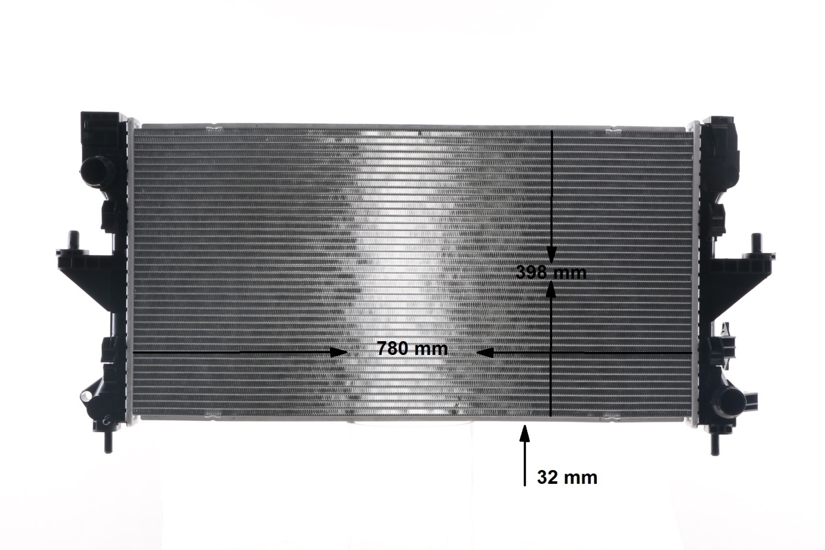 OEM Radiator apa / piese VAUXHALL Movano Mk3 (C) Camion cu platformă / Sasiu (U9) 2025 1613996580, 1629086780, 1613996180 MAHLE ORIGINAL