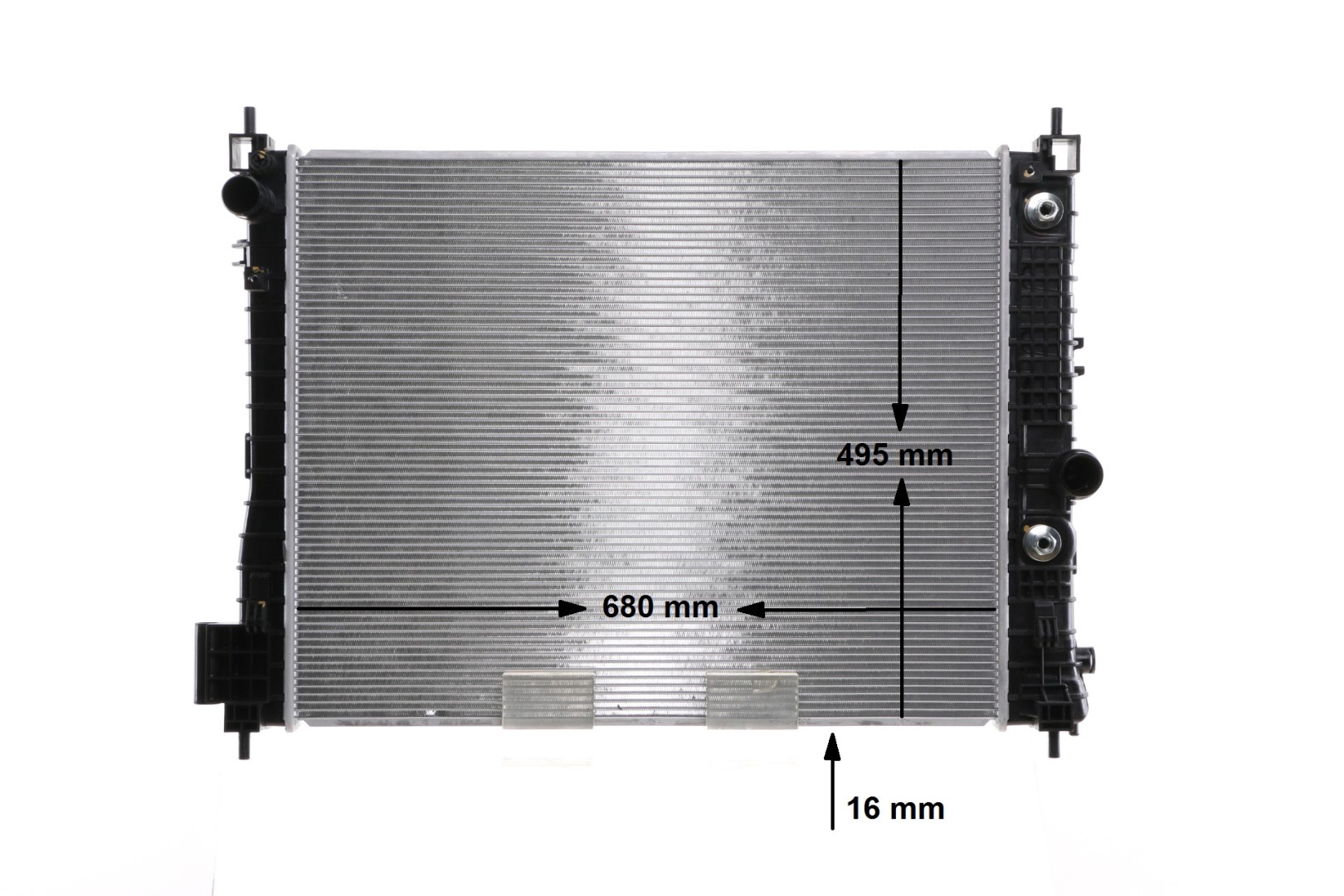 Kupuj MAHLE ORIGINAL Chłodnica, układ chłodzenia silnika Produkt No.: CR 2263 000S w niskiej cenie, tylko 902,52 zł