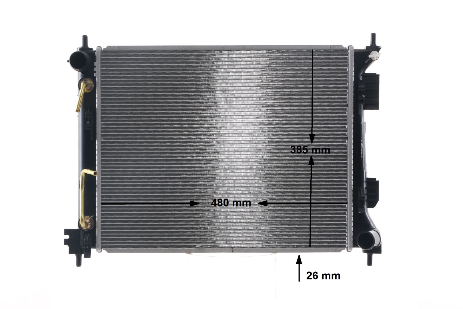 OEM Radiator racire HYUNDAI Accent IV Hatchback (RB) 2017 253101R350, 253100U000, 253101R000 MAHLE ORIGINAL