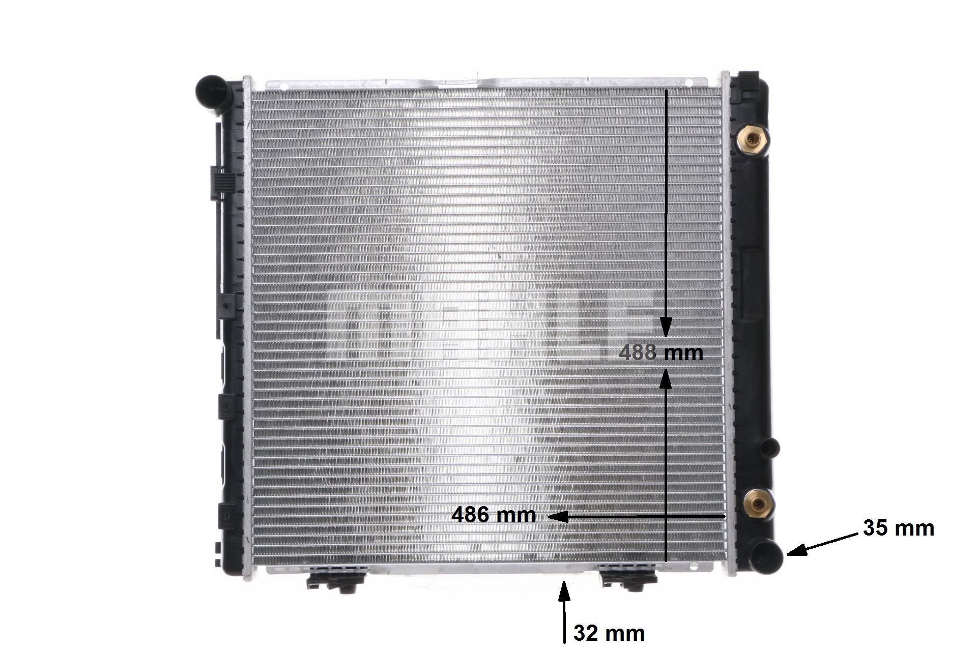 Cumpărați online Radiator, racire motor CR 291 000S original/ă și la un preț mic, compatibil/ă cu nr. OEM A1245006303