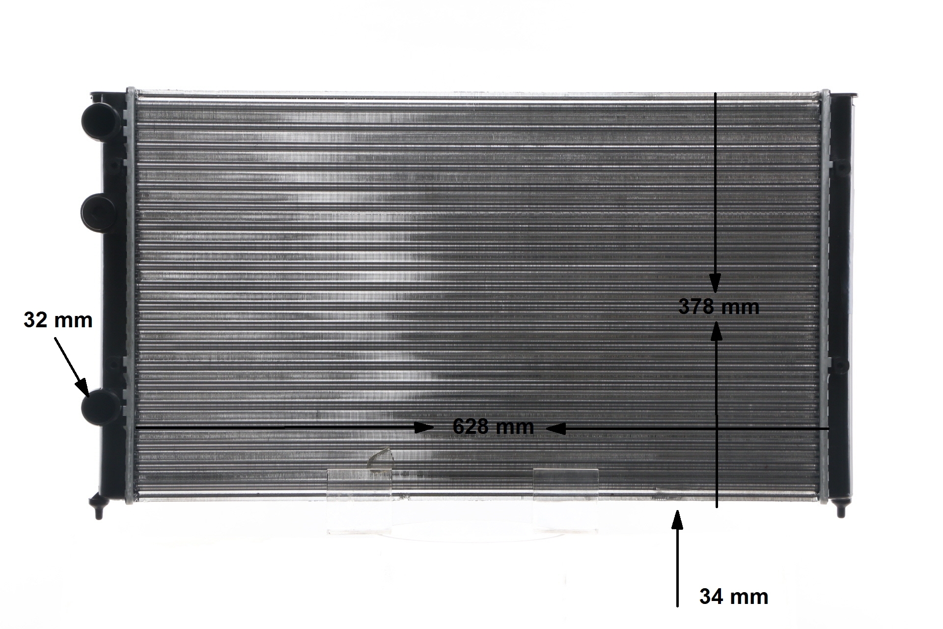 VW 2.8 VR6 174 HP Benzīns Radiators, Motora dzesēšanas sistēma OEM 1H0121253BE no MAHLE ORIGINAL tiešsaistē par lieliskām cenām