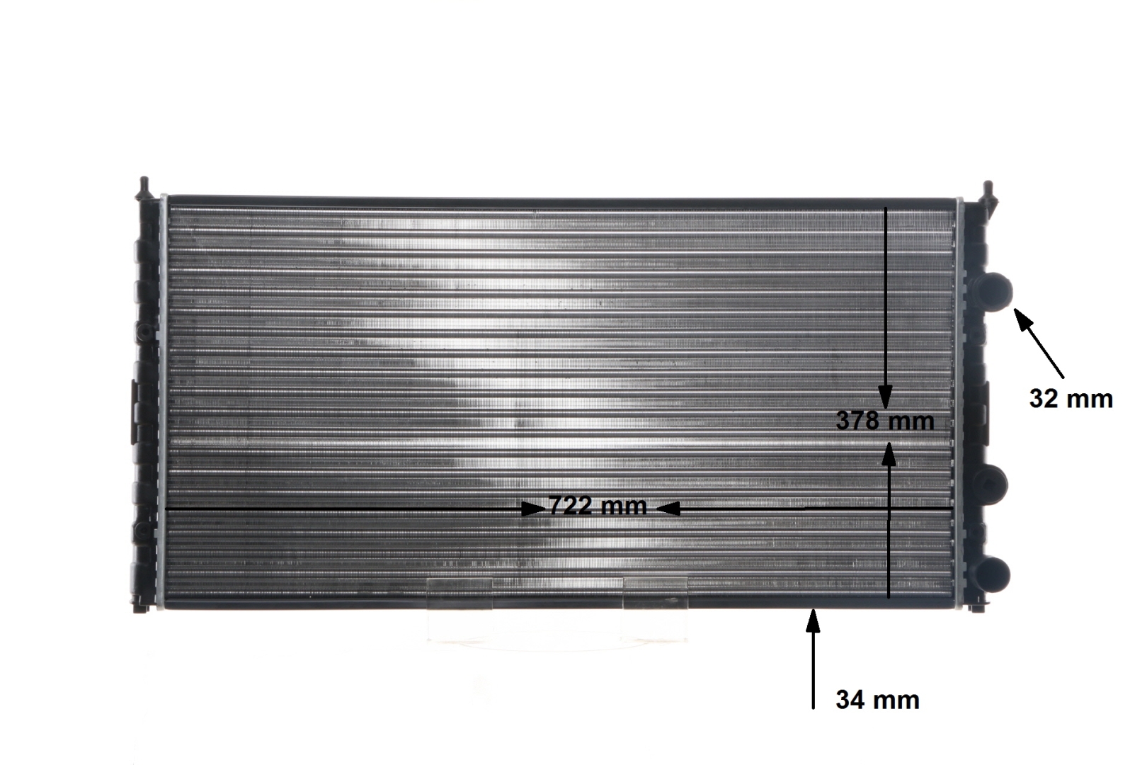 Įsigykite MAHLE ORIGINAL Radiatorius, variklio aušinimas Prekės Nr.: CR 417 000S už žemiausią 74,98 € kainą