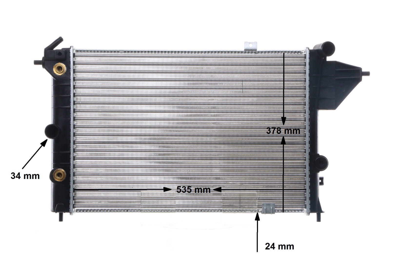 Köp billiga original Kylare CR 439 000S jämförbara med 90442622 OEM nummer på nätet