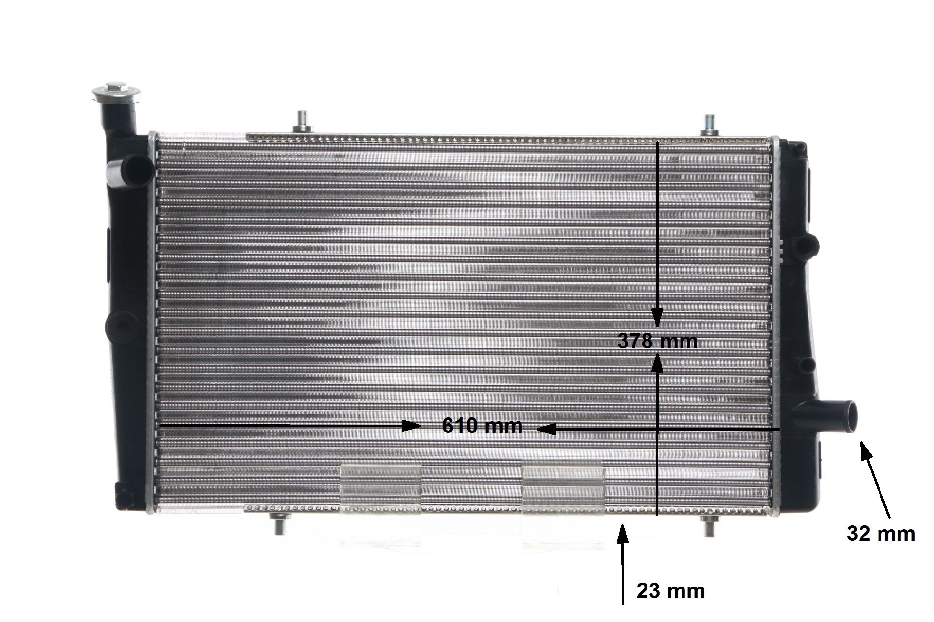 Įsigykite nebrangią originalią Radiatorius, variklio aušinimas CR 444 000S. sulyginama su 1300R3 OEM numeriais internetu