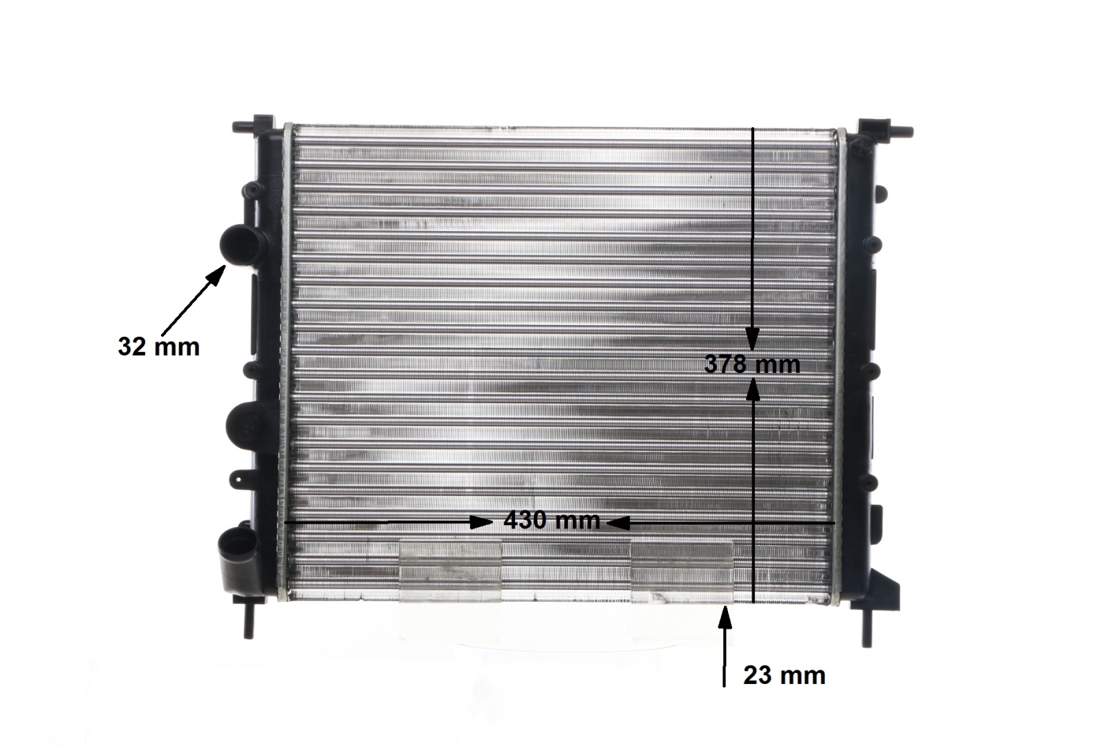 MAHLE ORIGINAL CR449000S radiateur moteur RENAULT Clio II 3/5 portes BB, CB 1.5 dCi 57 CH Diesel