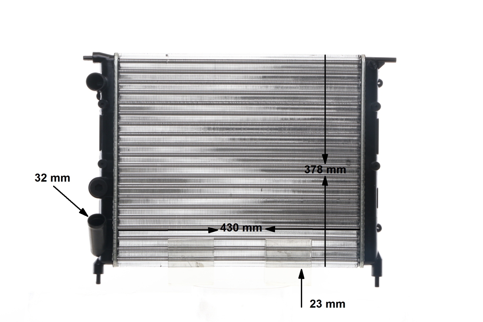 MAHLE ORIGINAL CR476000S radiateur moteur RENAULT Clio I 3/5 portes 1.2 58 CH Essence