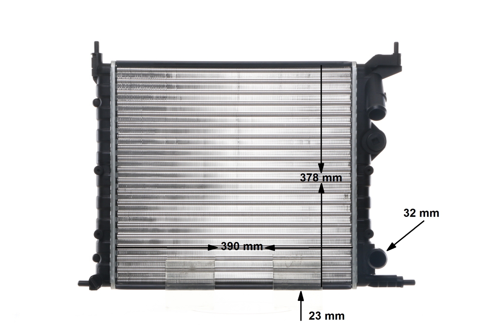 MAHLE ORIGINAL CR488000S radiateur RENAULT Clio I 3/5 portes 1.2 58 CH Essence