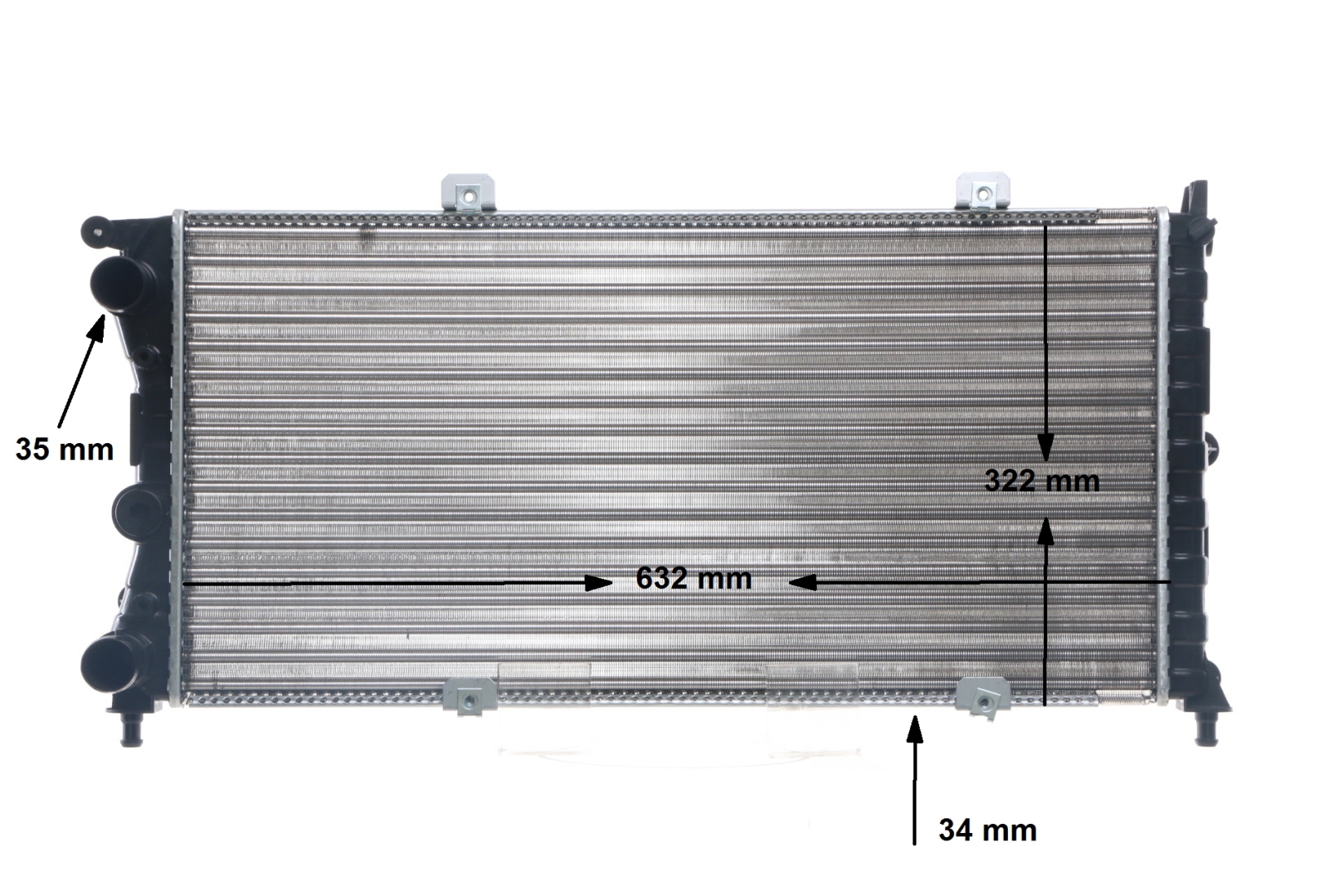 Köp billiga original Kylare CR 489 000S jämförbara med 71735366 OEM nummer på nätet