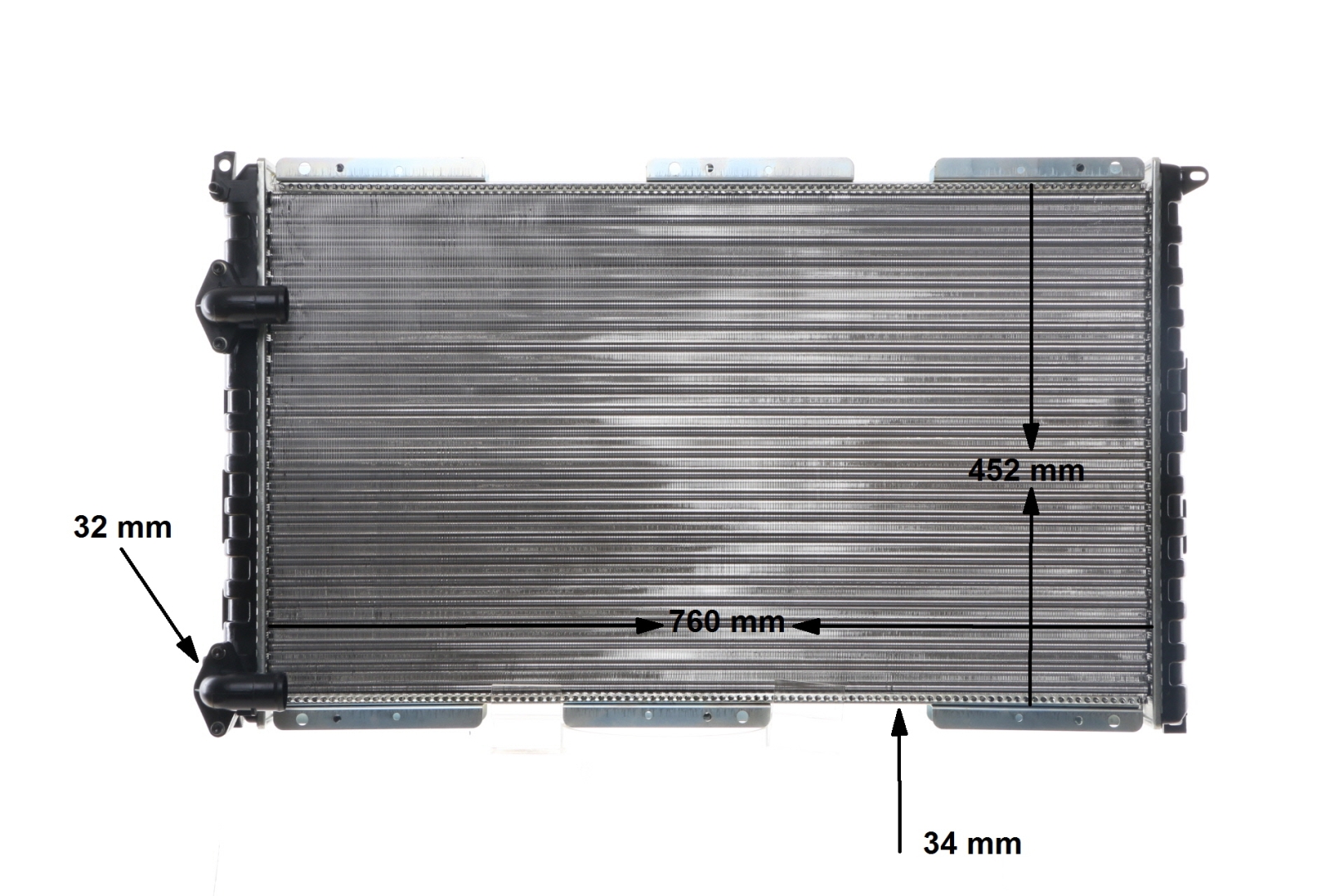 Įsigykite nebrangią originalią Radiatorius, variklio aušinimas CR 526 000S. sulyginama su 7701043670 OEM numeriais internetu