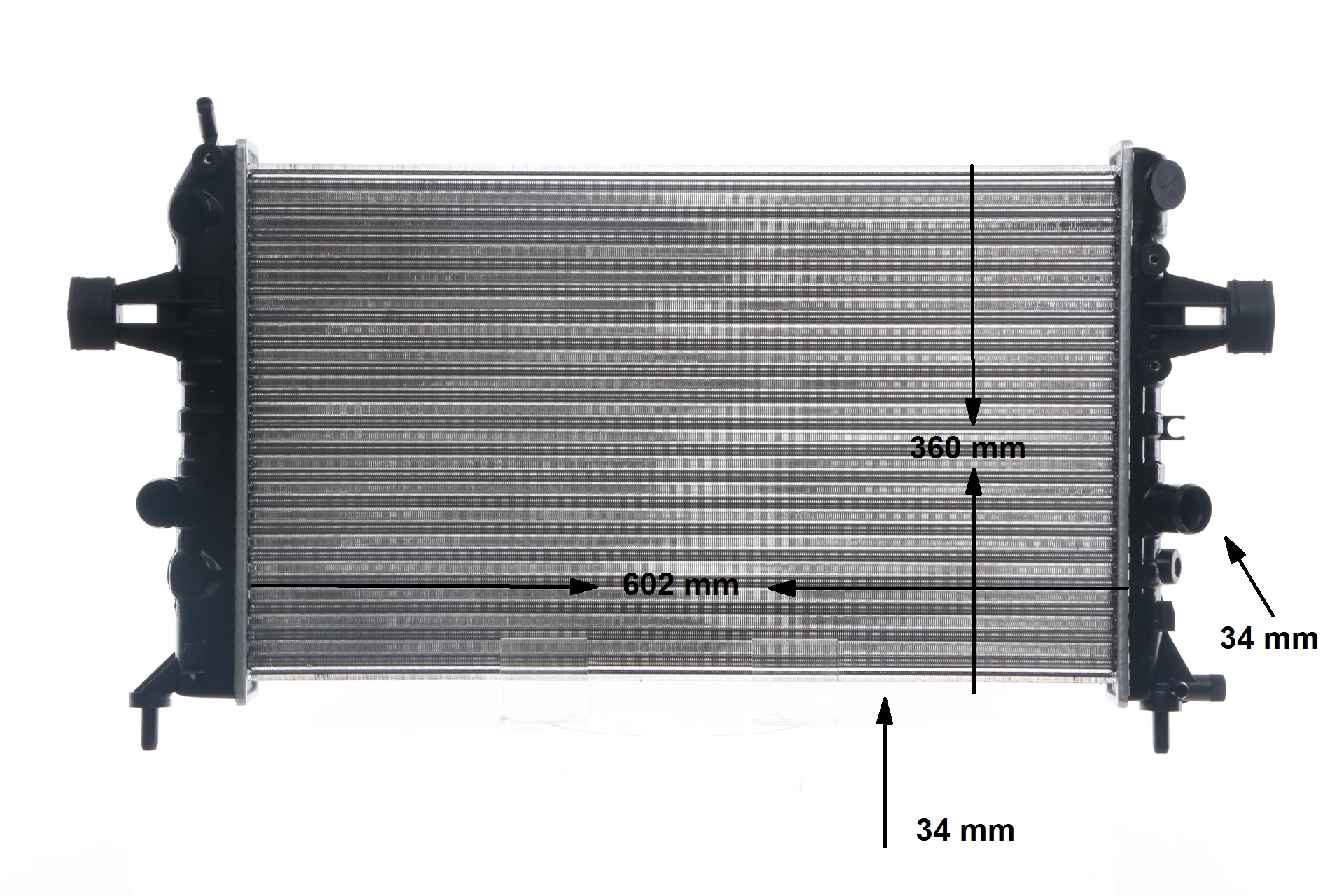 Kupuj MAHLE ORIGINAL Chłodnica, układ chłodzenia silnika Produkt No.: CR 574 000S w niskiej cenie, tylko 391,89 zł