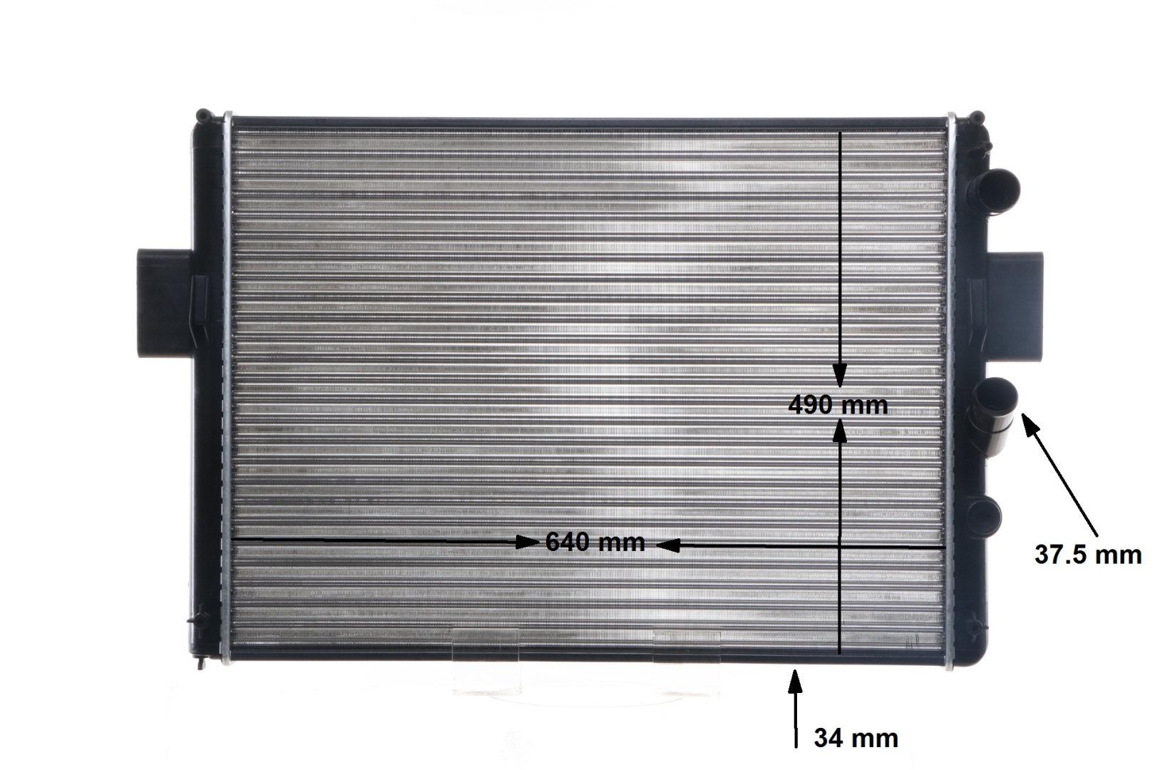 Köp MAHLE ORIGINAL Kylare Produktnummer: CR 633 000S till det förmånliga priset av 1644,60 kr