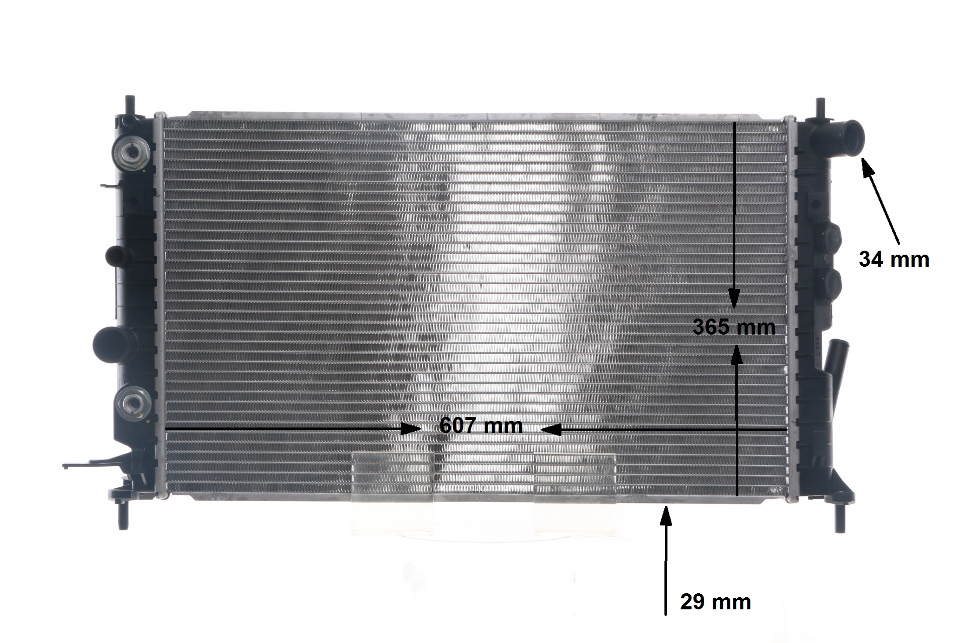 Cumpărați online Radiator, racire motor CR 649 000S original/ă și la un preț mic, compatibil/ă cu nr. OEM 52464543