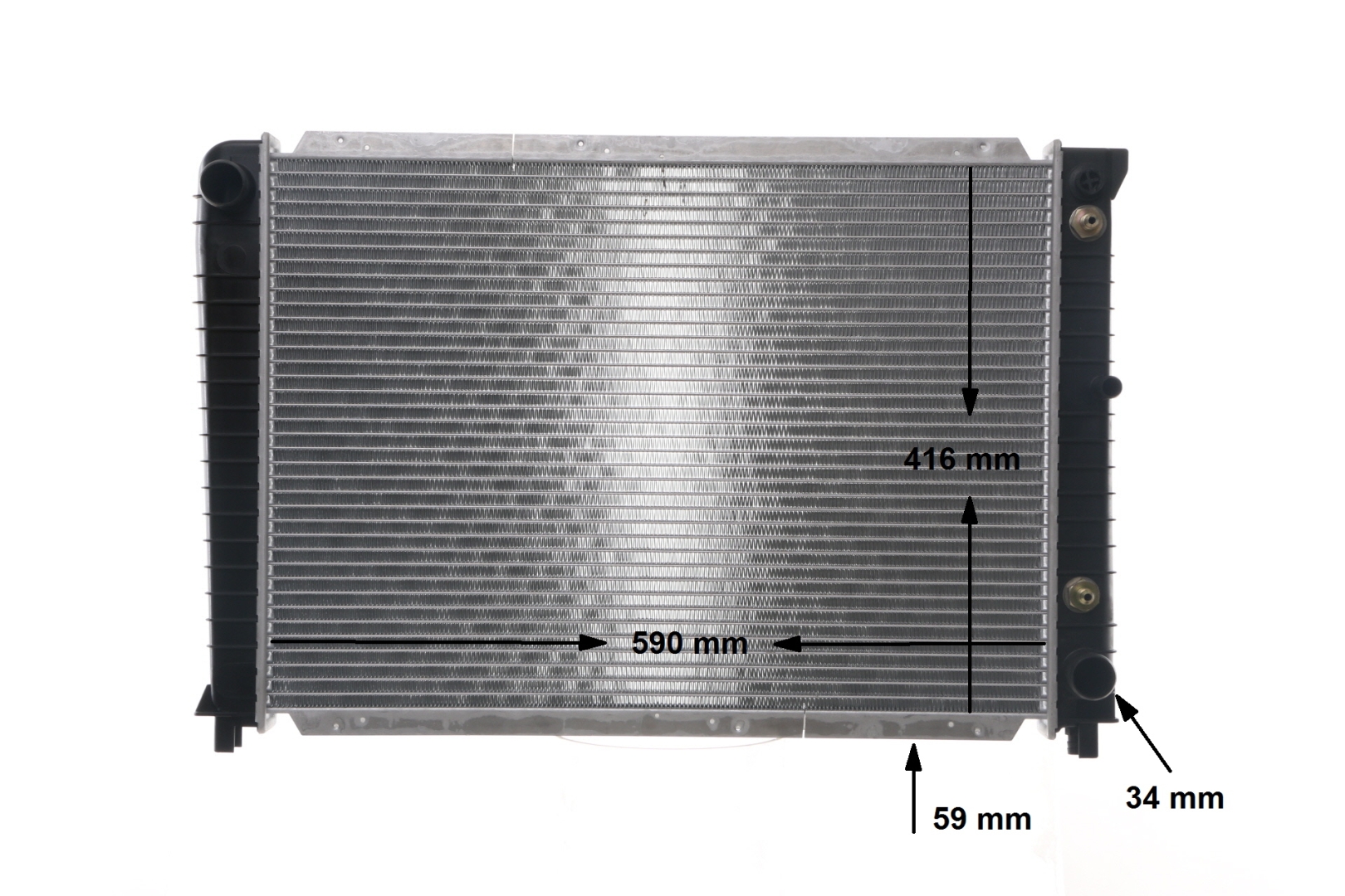 Köp MAHLE ORIGINAL Kylare Produktnummer: CR 654 000S till det förmånliga priset av 1664,97 kr