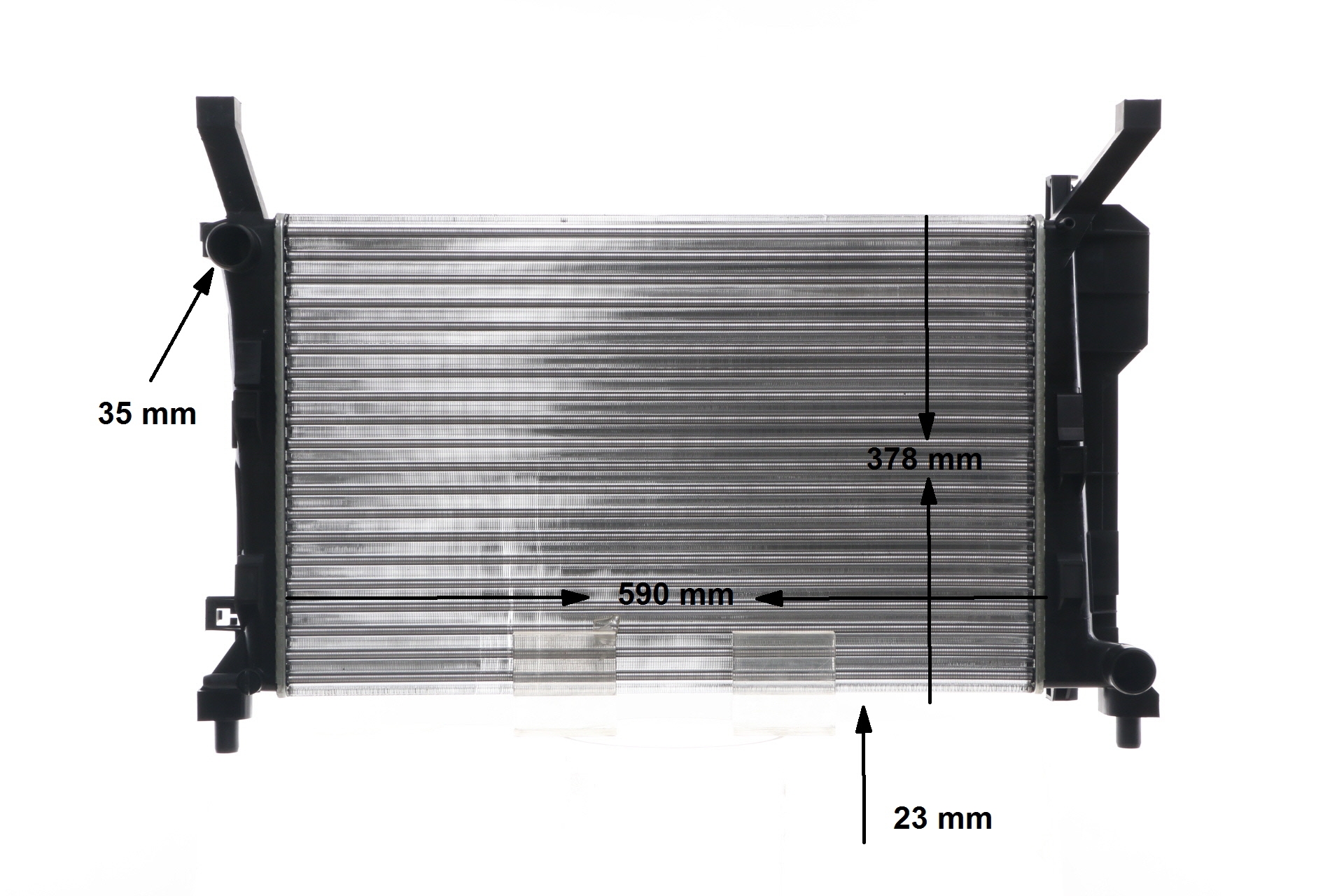 Cumpărați online Radiator, racire motor CR 660 000S original/ă și la un preț mic, compatibil/ă cu nr. OEM A1695000303