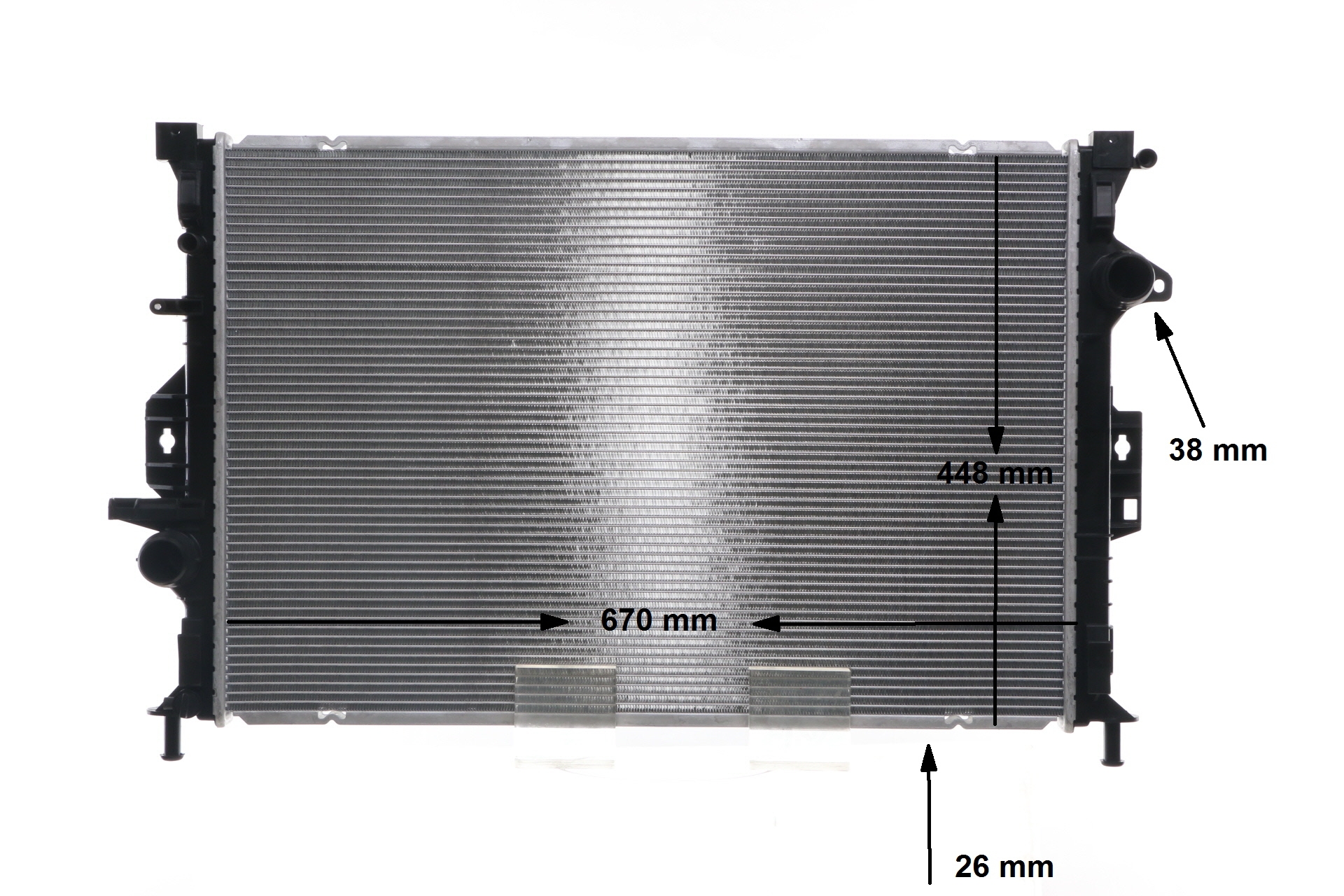 Kupuj MAHLE ORIGINAL Chłodnica, układ chłodzenia silnika Produkt No.: CR 814 000S w niskiej cenie, tylko 736,28 zł