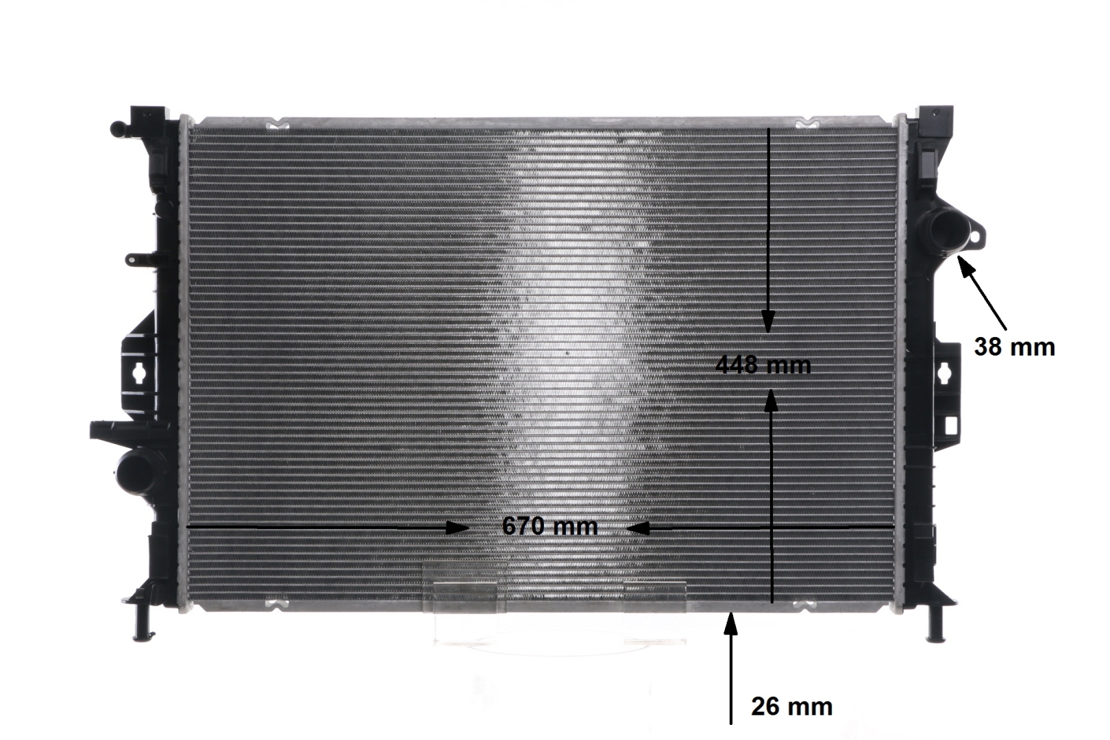 Compre MAHLE ORIGINAL Radiador, arrefecimento do motor Produto No.: CR 815 000S a preços baixos de 181,55 €