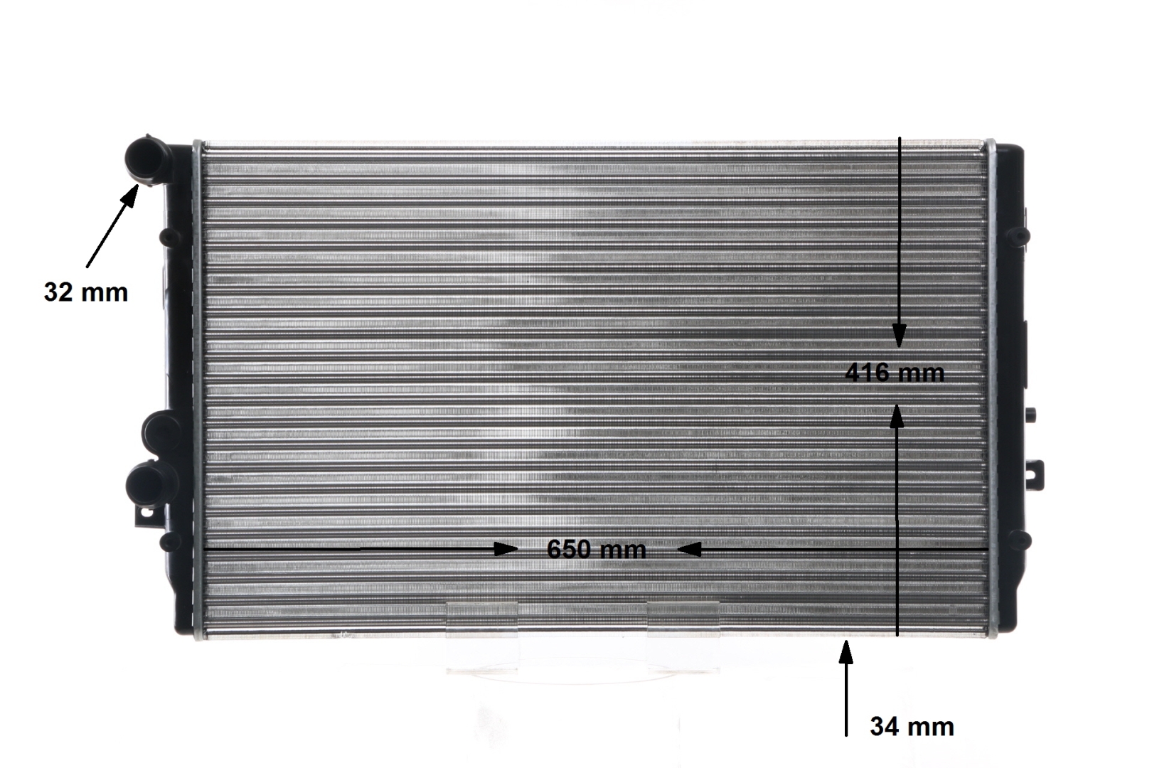 Kupuj MAHLE ORIGINAL Chłodnica, układ chłodzenia silnika Produkt No.: CR 854 001S w niskiej cenie, tylko 484,93 zł