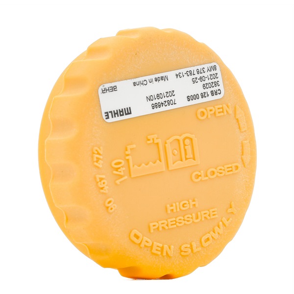 MAHLE ORIGINAL Sulgurkate, jahutusvedeliku mahuti CRB 126 000S