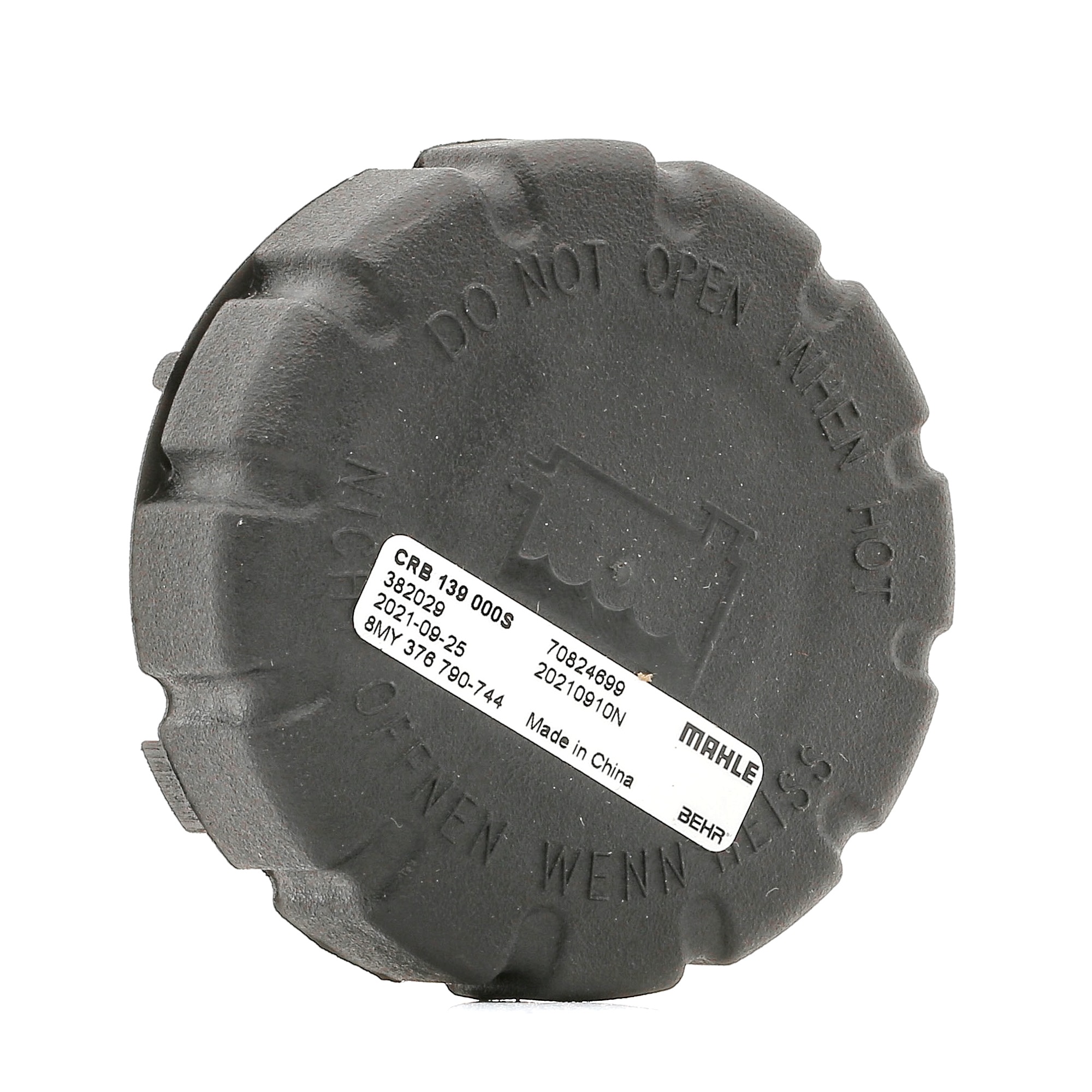 Ostke MAHLE ORIGINAL Sulgurkate, jahutusvedeliku mahuti Toode nr.: CRB 139 000S madala hinnaga 17,08 €