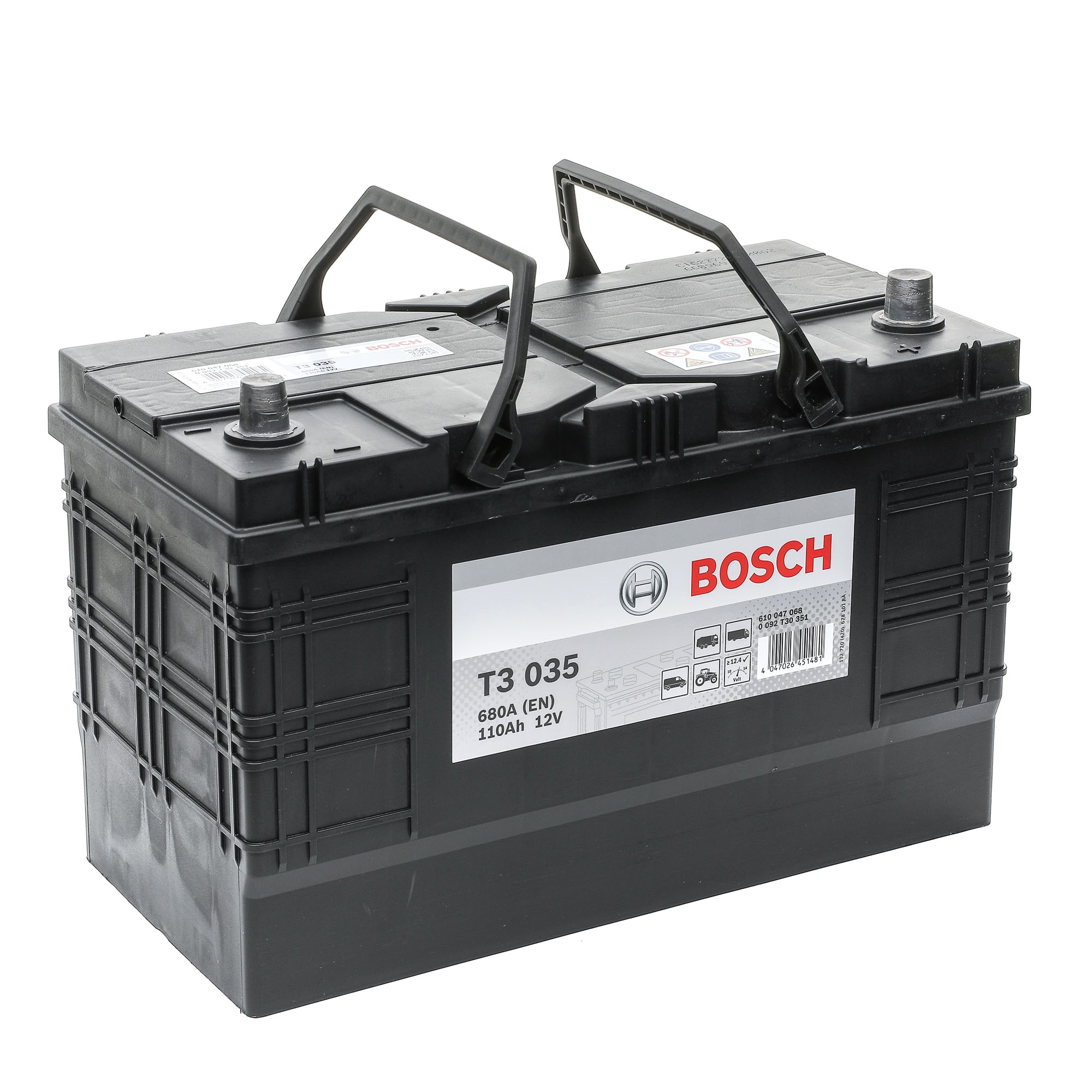 Įsigykite BOSCH Starterio akumuliatorius Prekės Nr.: 0 092 T30 351 už žemiausią 221,21 € kainą