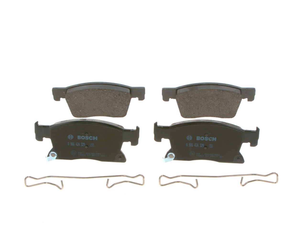 Köp billiga original Bromsbelägg 0 986 424 329 jämförbara med 13478301 OEM nummer på nätet