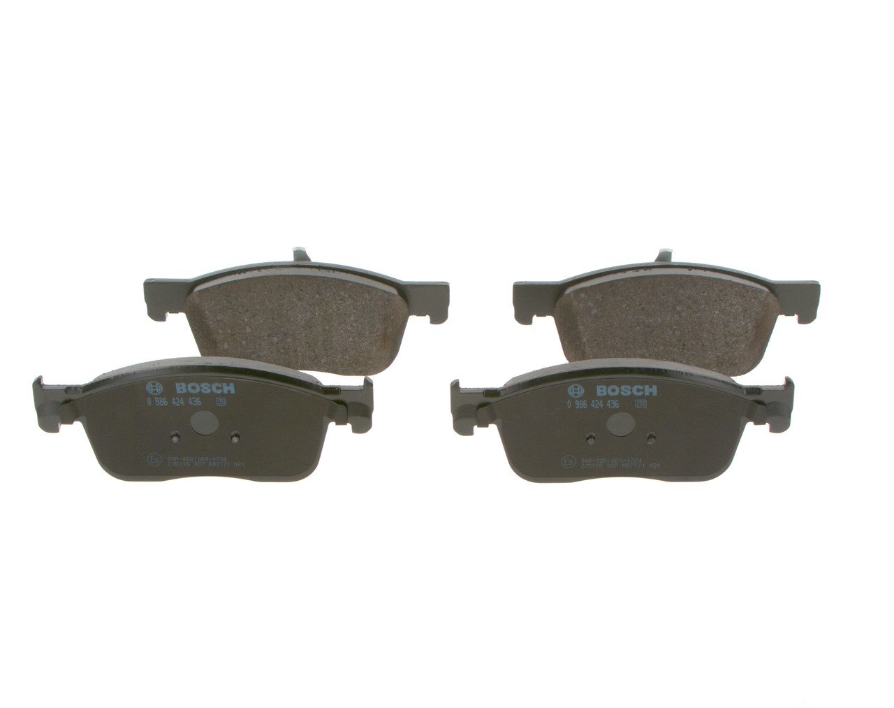 BOSCH 0986424436 plaquettes CITROËN Jumpy III Camion plate-forme/Châssis V ë-Jumpy 136 CH Électrique