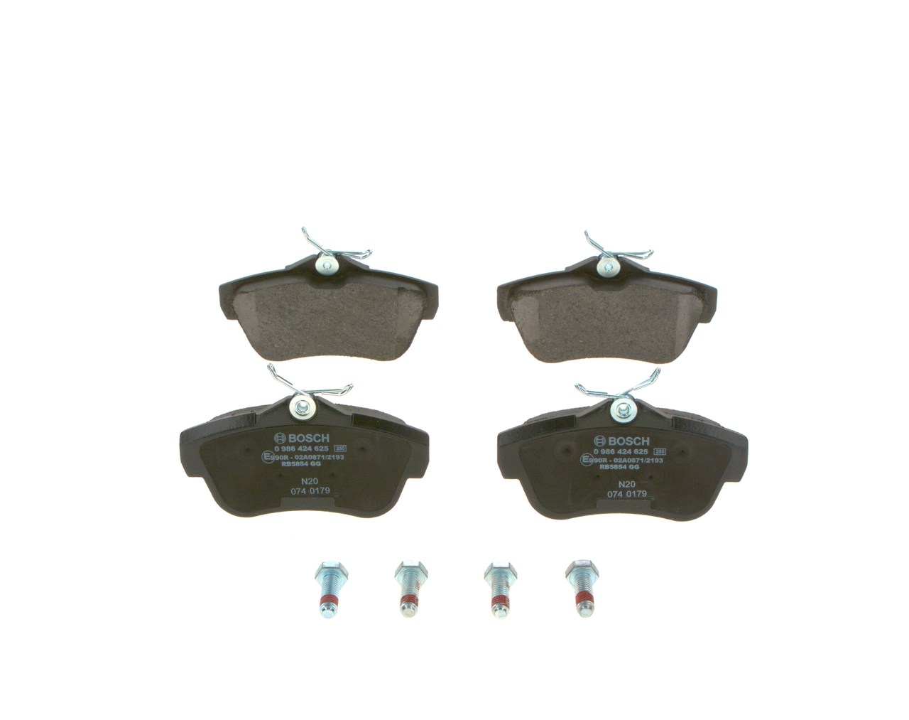 OEM Remblokken FIAT 2.0 D Multijet 120 PK Diesel 1611839580 van BOSCH online aan verbazingwekkende prijzen
