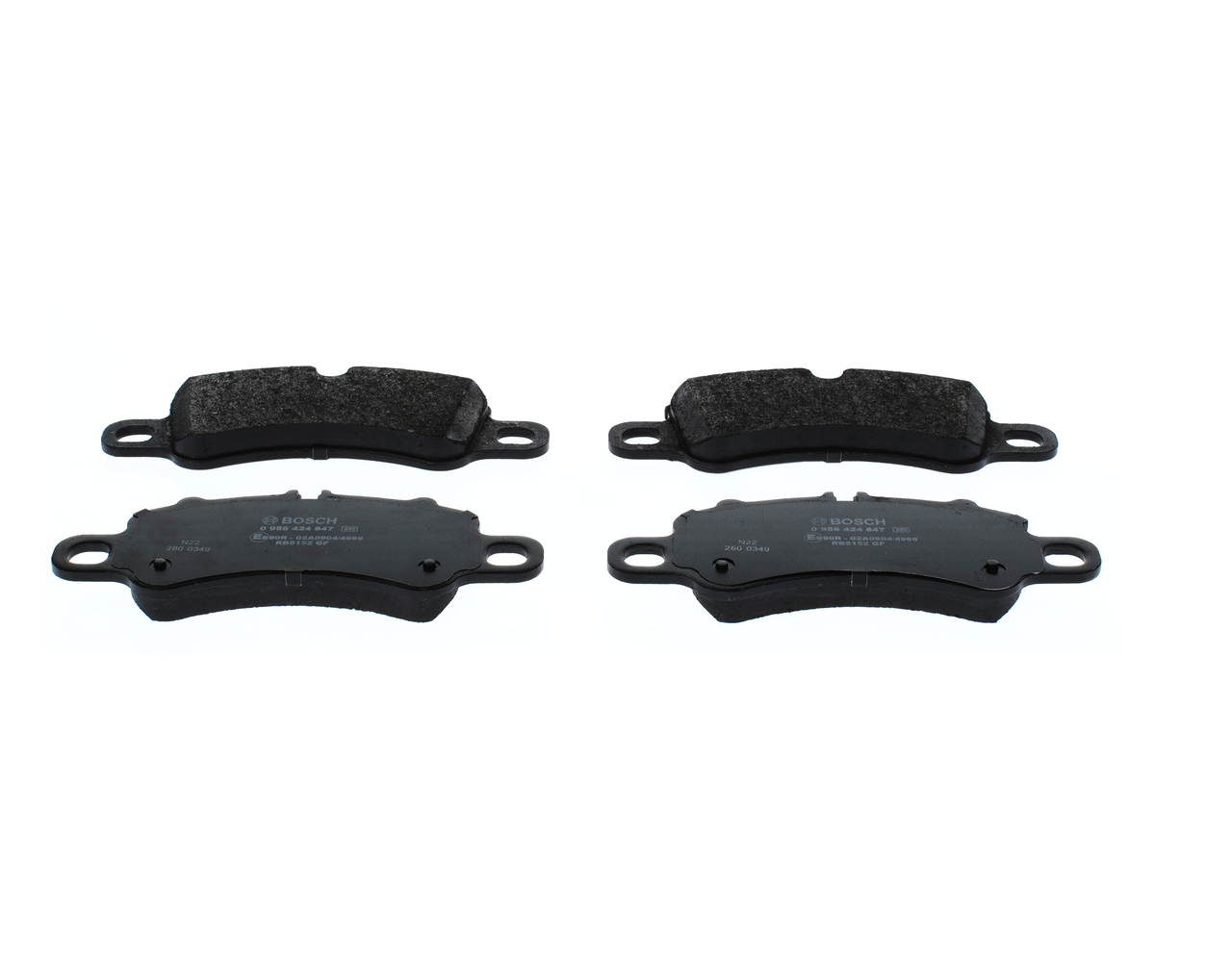 Įsigykite BOSCH Stabdžių kaladėlės Prekės Nr.: 0 986 424 847 už žemiausią 88,44 € kainą