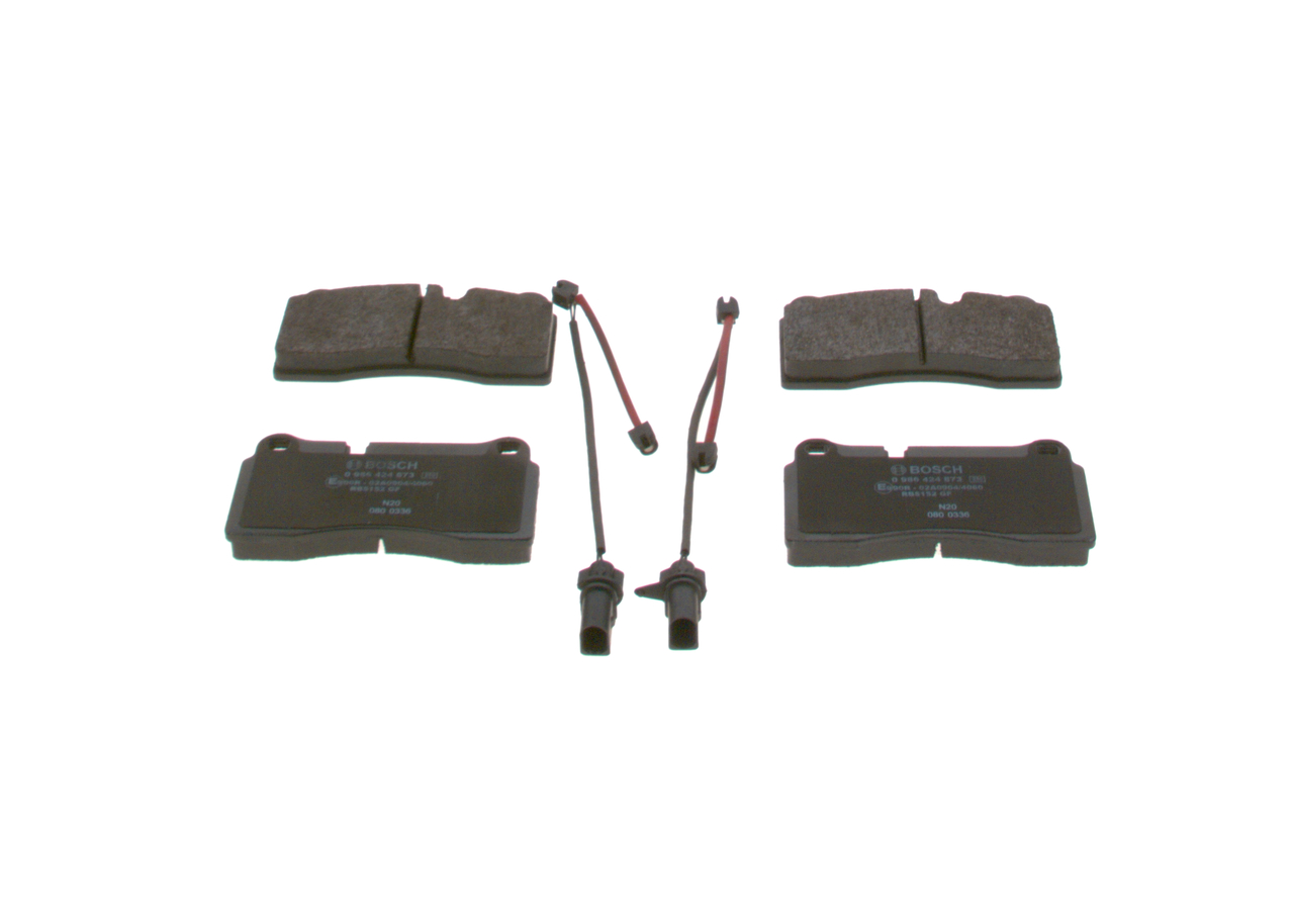 Köp billiga original Bromsbelägg 0 986 424 873 jämförbara med 4S0698451J OEM nummer på nätet