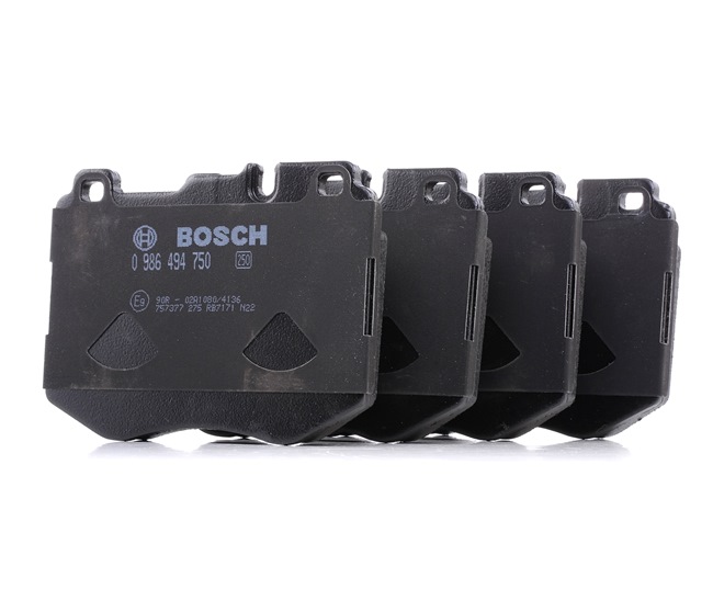 Compre online originais a baixo custo Pastilhas de travão 0 986 494 750 comparáveis com os números OEM A0084201920