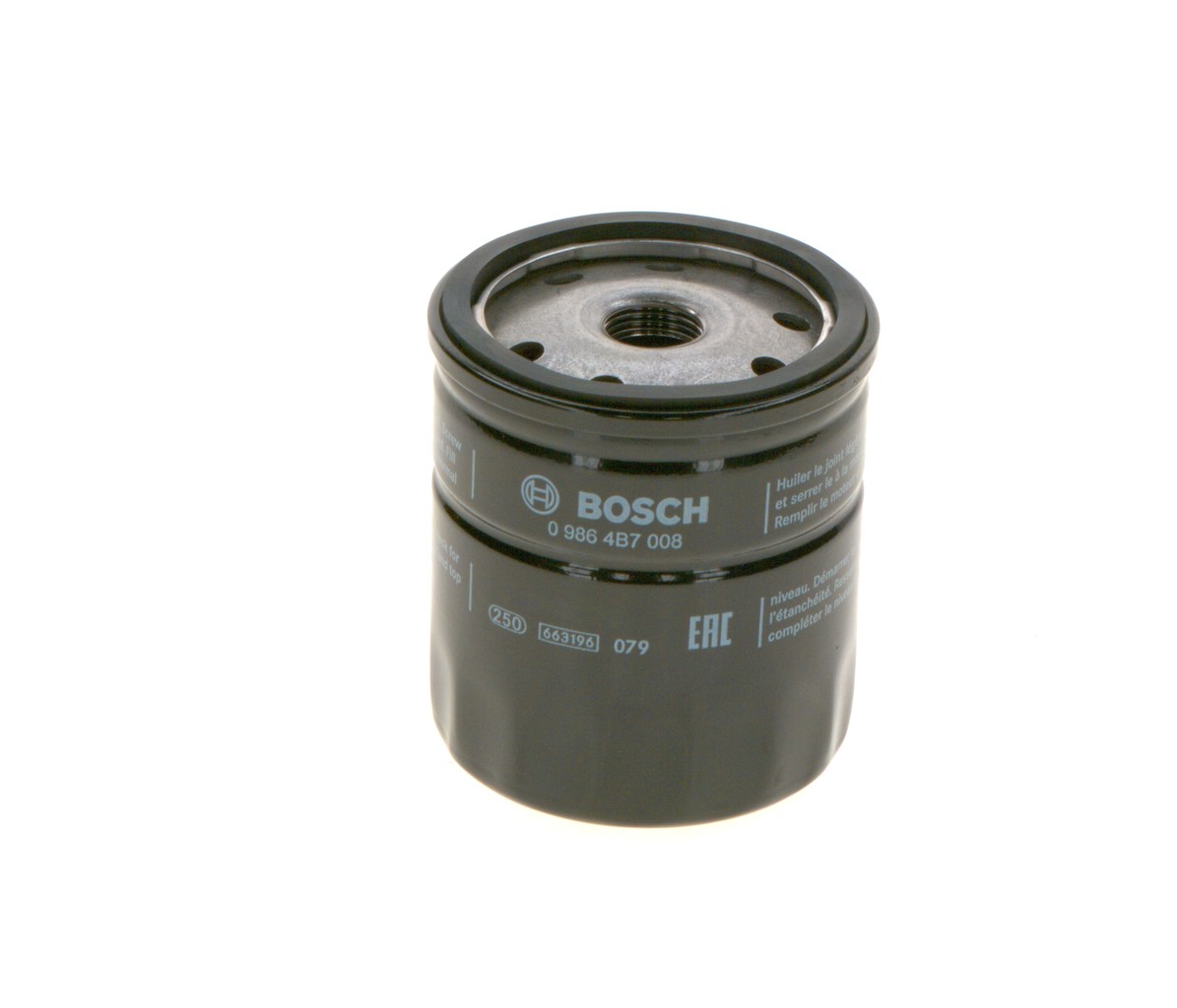 Kupte si levné originální Olejový filtr 0 986 4B7 008 porovnatelné s 0650401 OEM čísly online