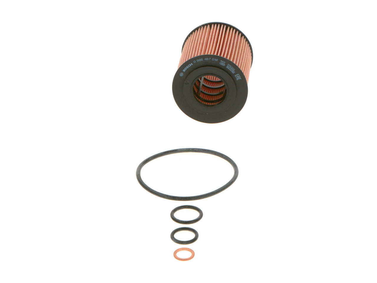 Köp billiga original Oljefilter 0 986 4B7 018 jämförbara med 11427619232 OEM nummer på nätet