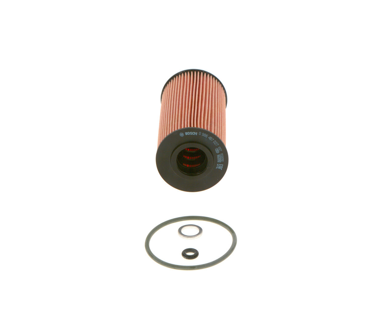 Compre Filtro de aceite 0 986 4B7 027 original asequible comparable con números OEM online 263202A002