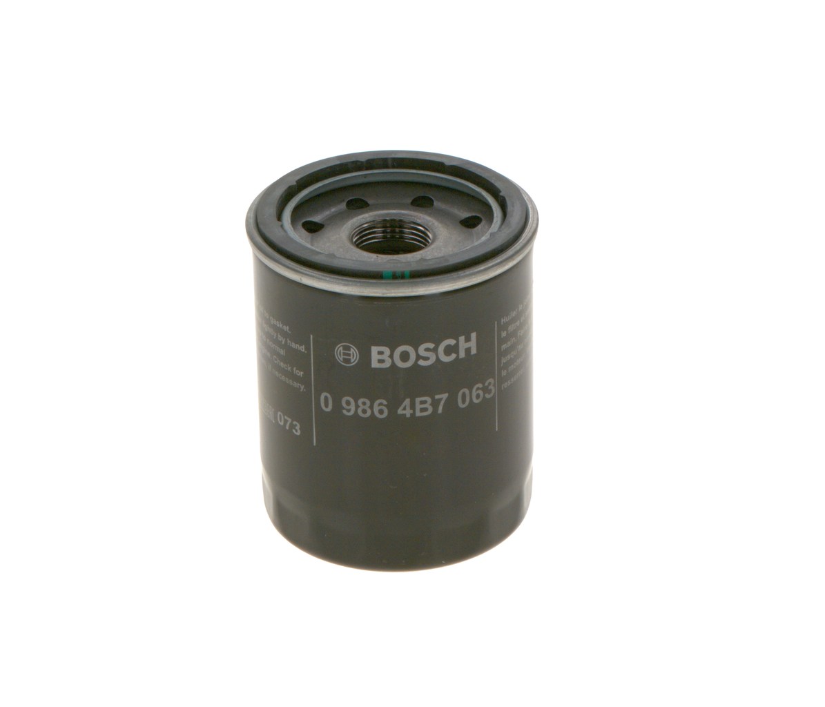Compre Filtro de aceite 0 986 4B7 063 original asequible comparable con números OEM online PW811577