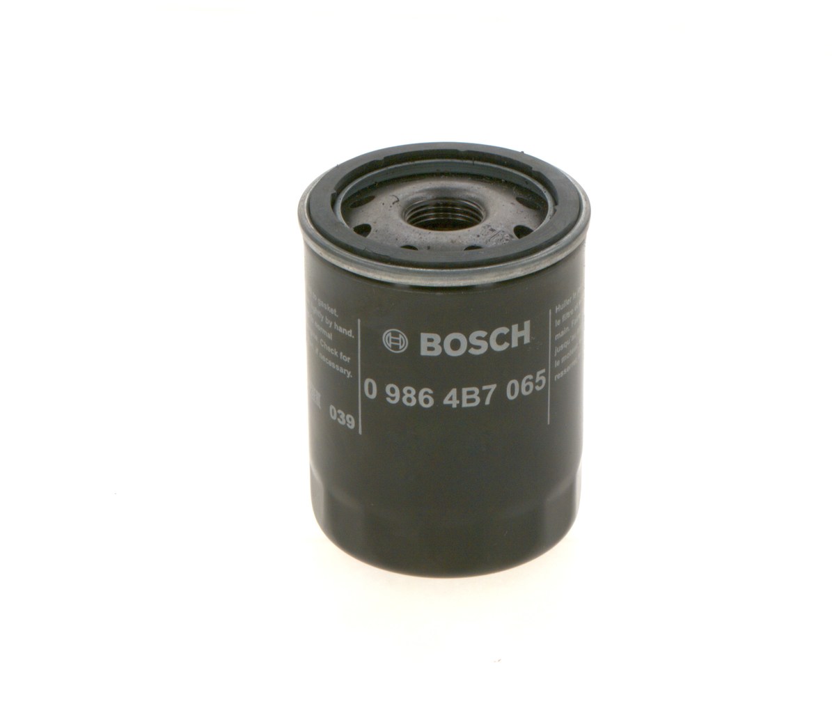 Köp BOSCH Oljefilter Produktnummer: 0 986 4B7 065 till det förmånliga priset av 126,42 kr